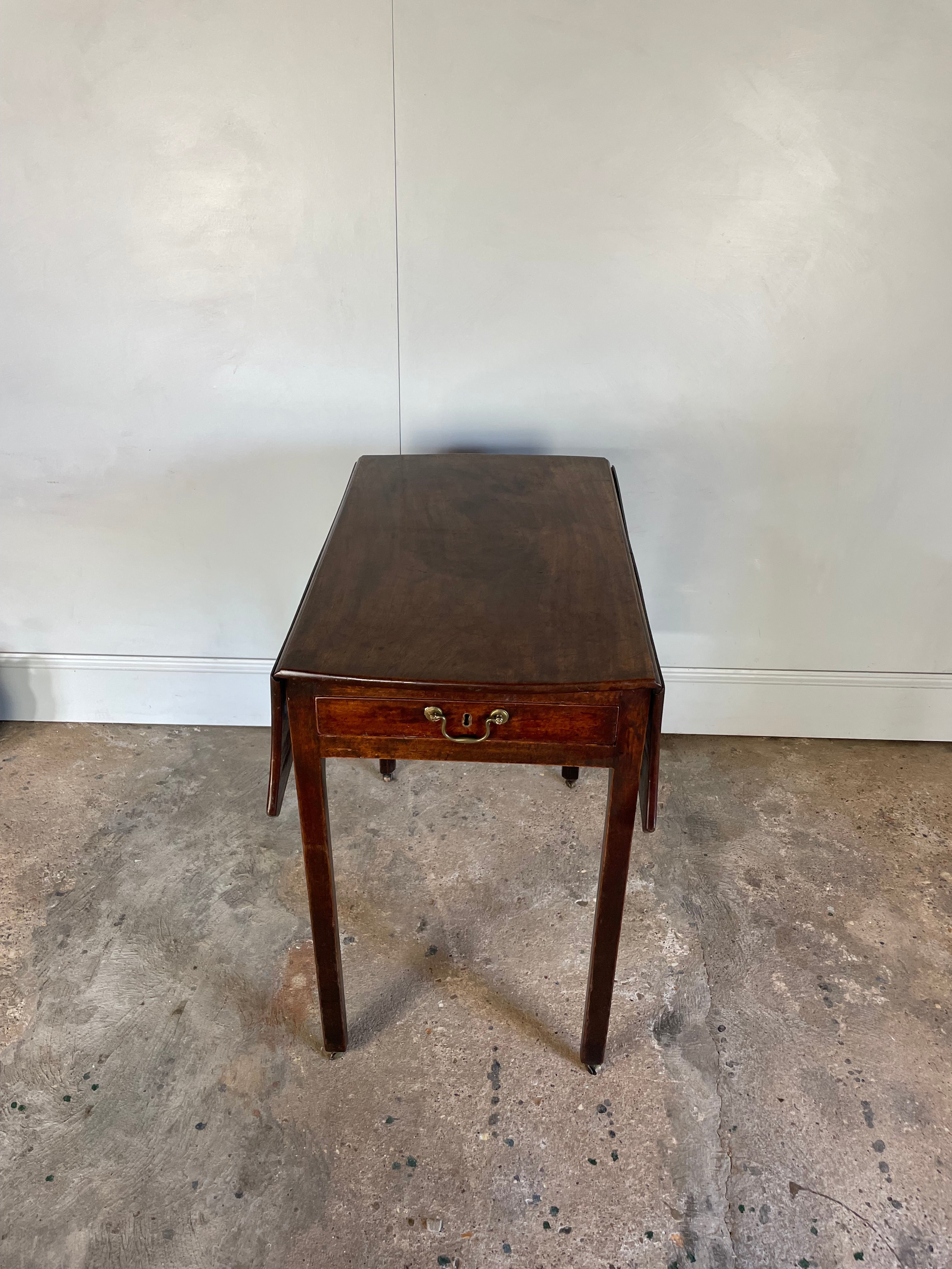 George III Mahogany Pembroke Table