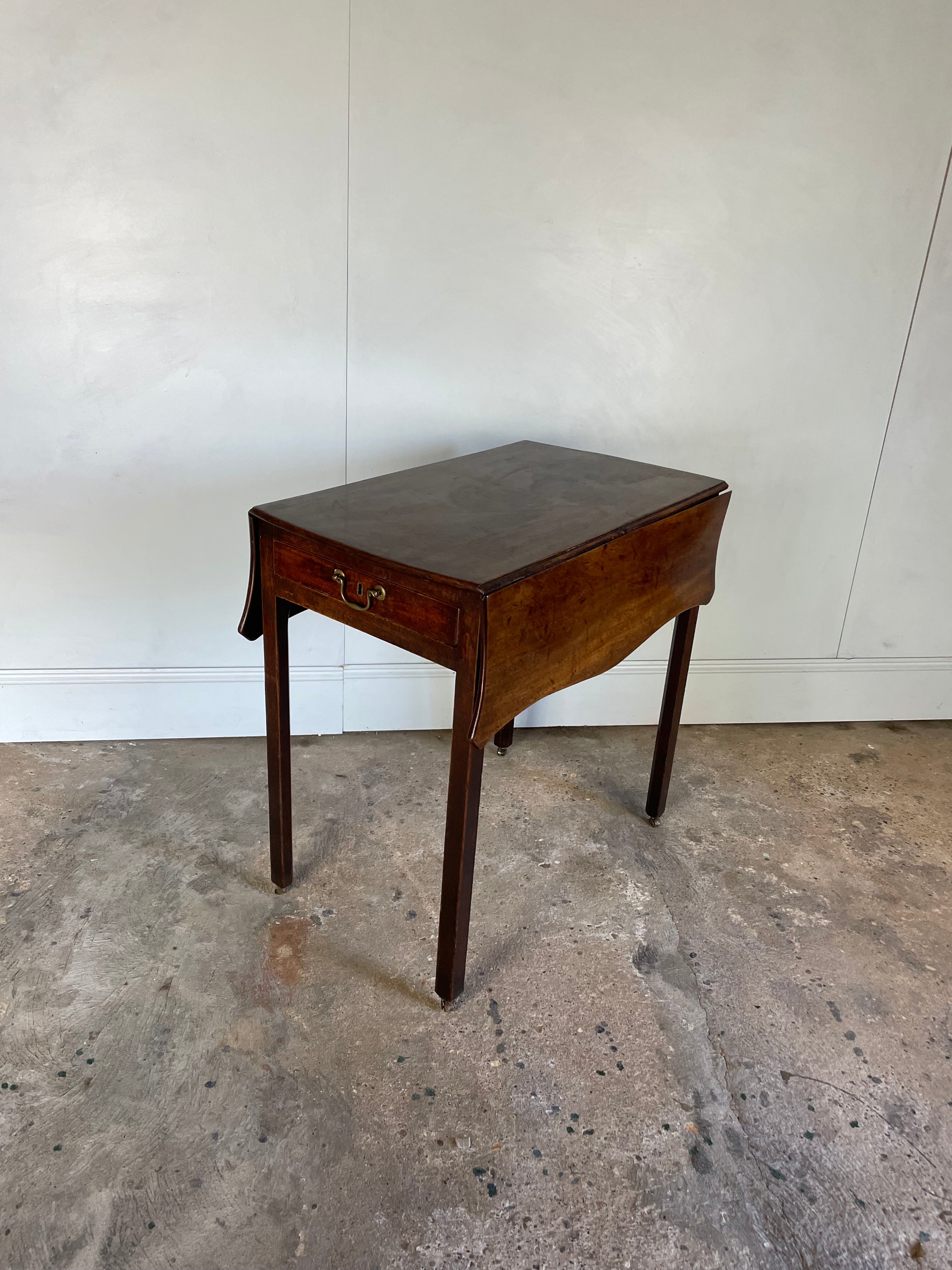 George III Mahogany Pembroke Table