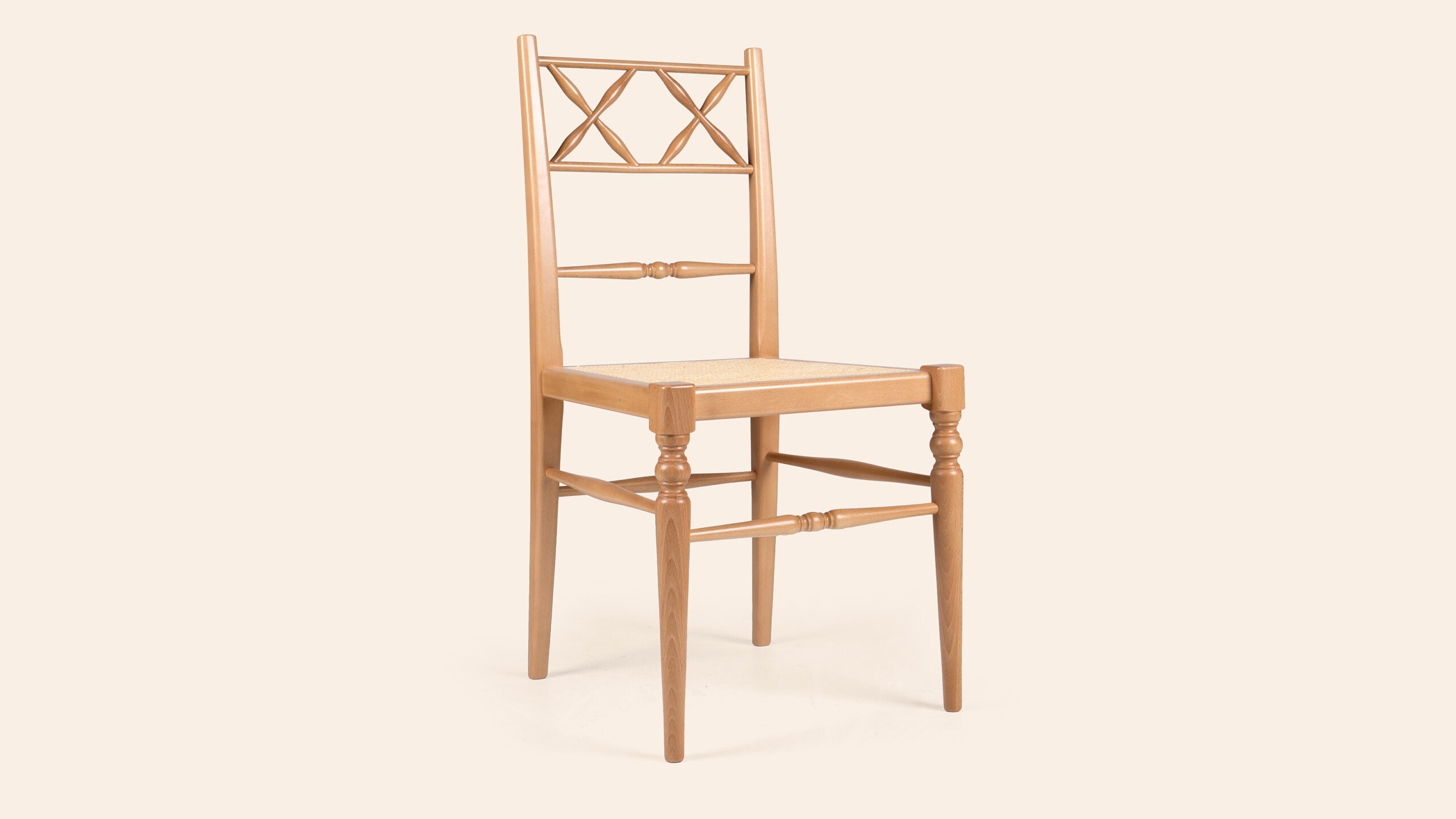 Pair of Chiara Dining Chairs, Natural