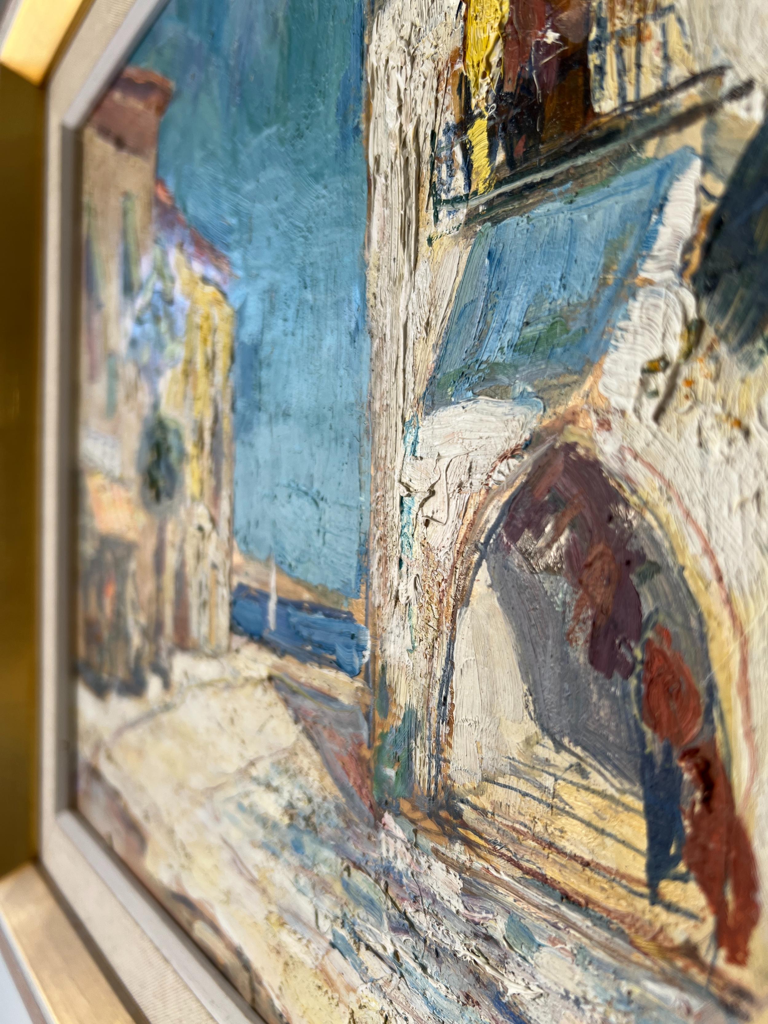 Villague Au Midi Oil Painting by Knut Norman