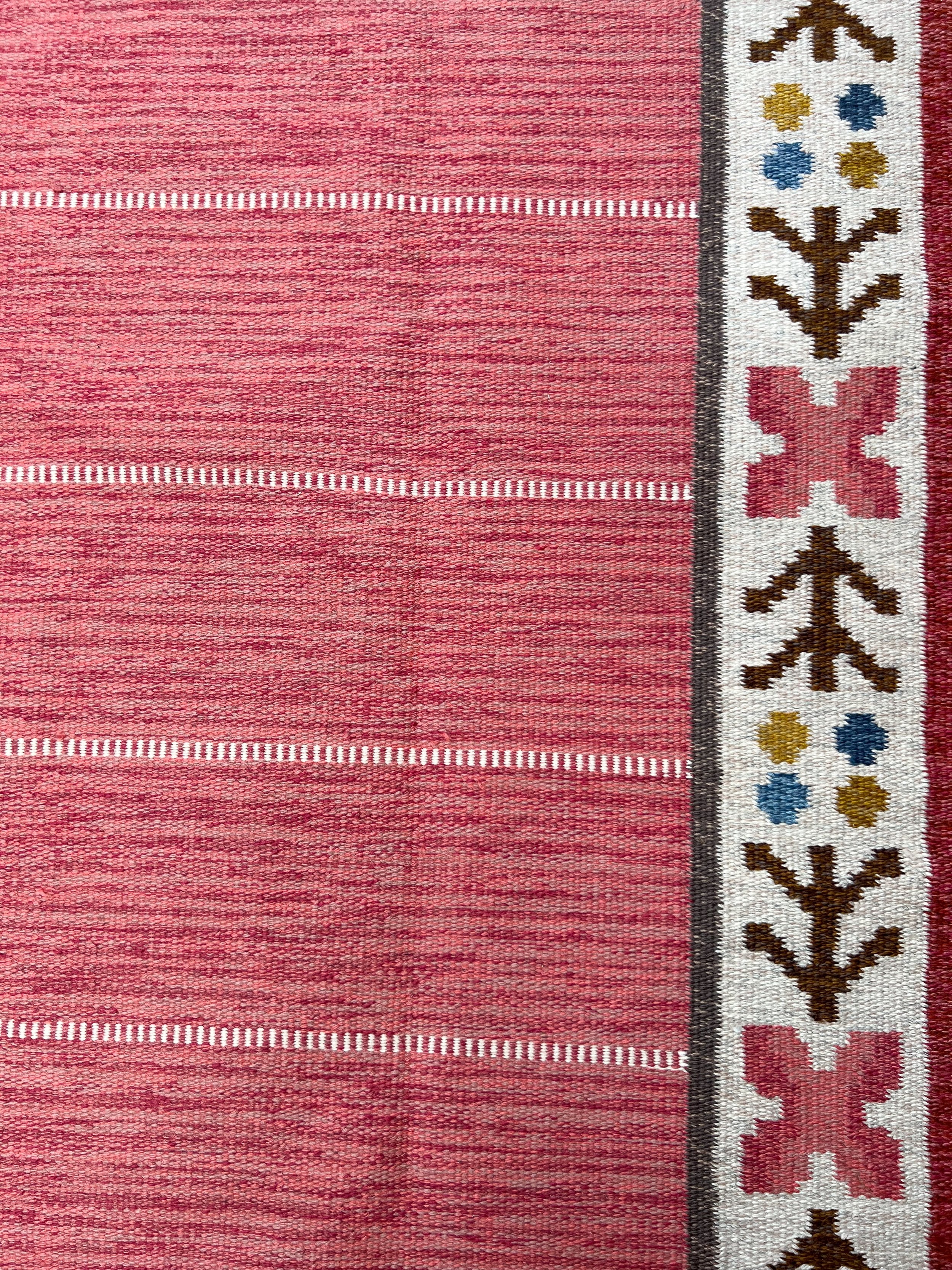 1950's Swedish flatweave by Anna-Greta Sjöqvist