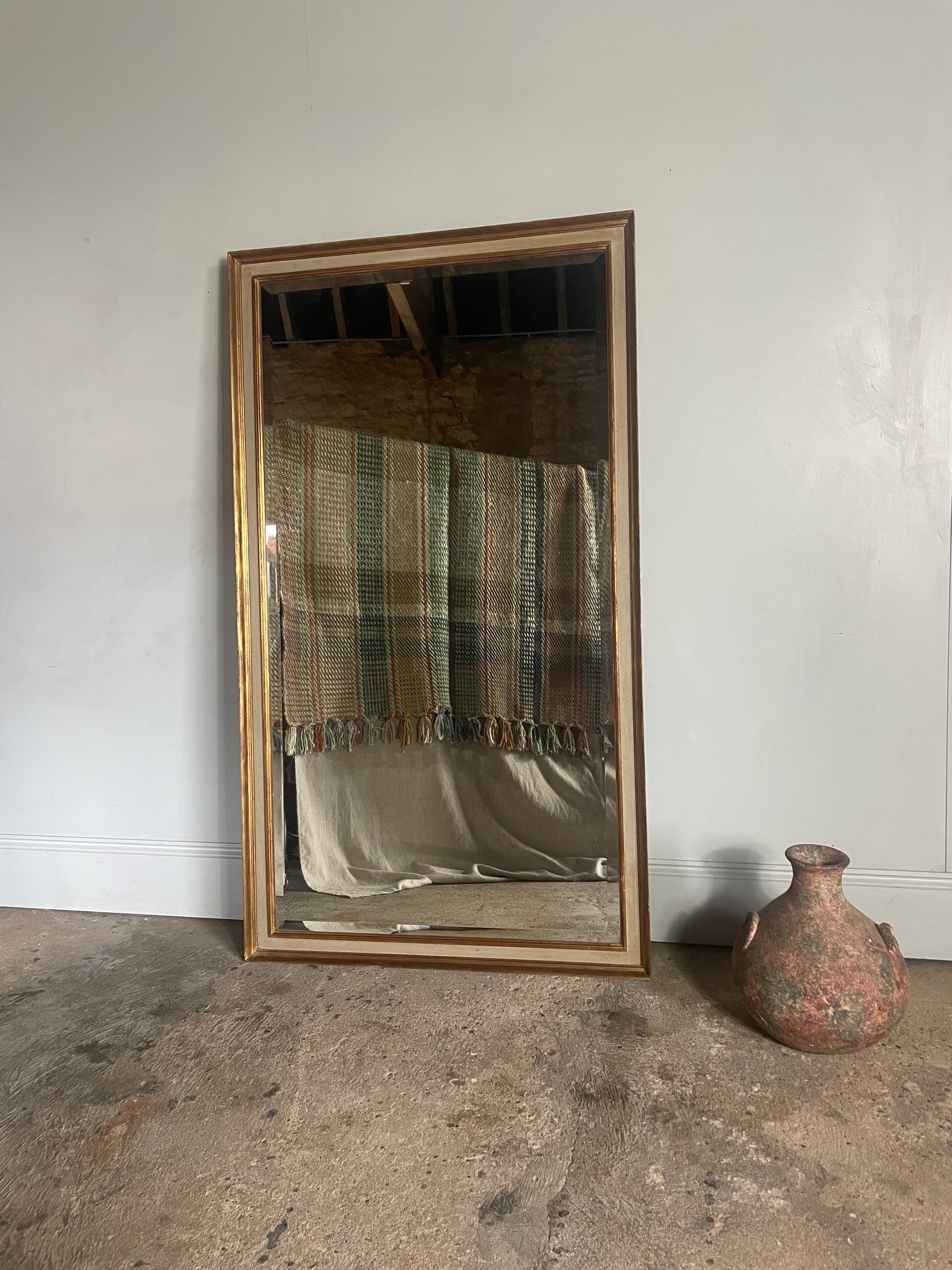 Large Gold Framed Vintage Mirror