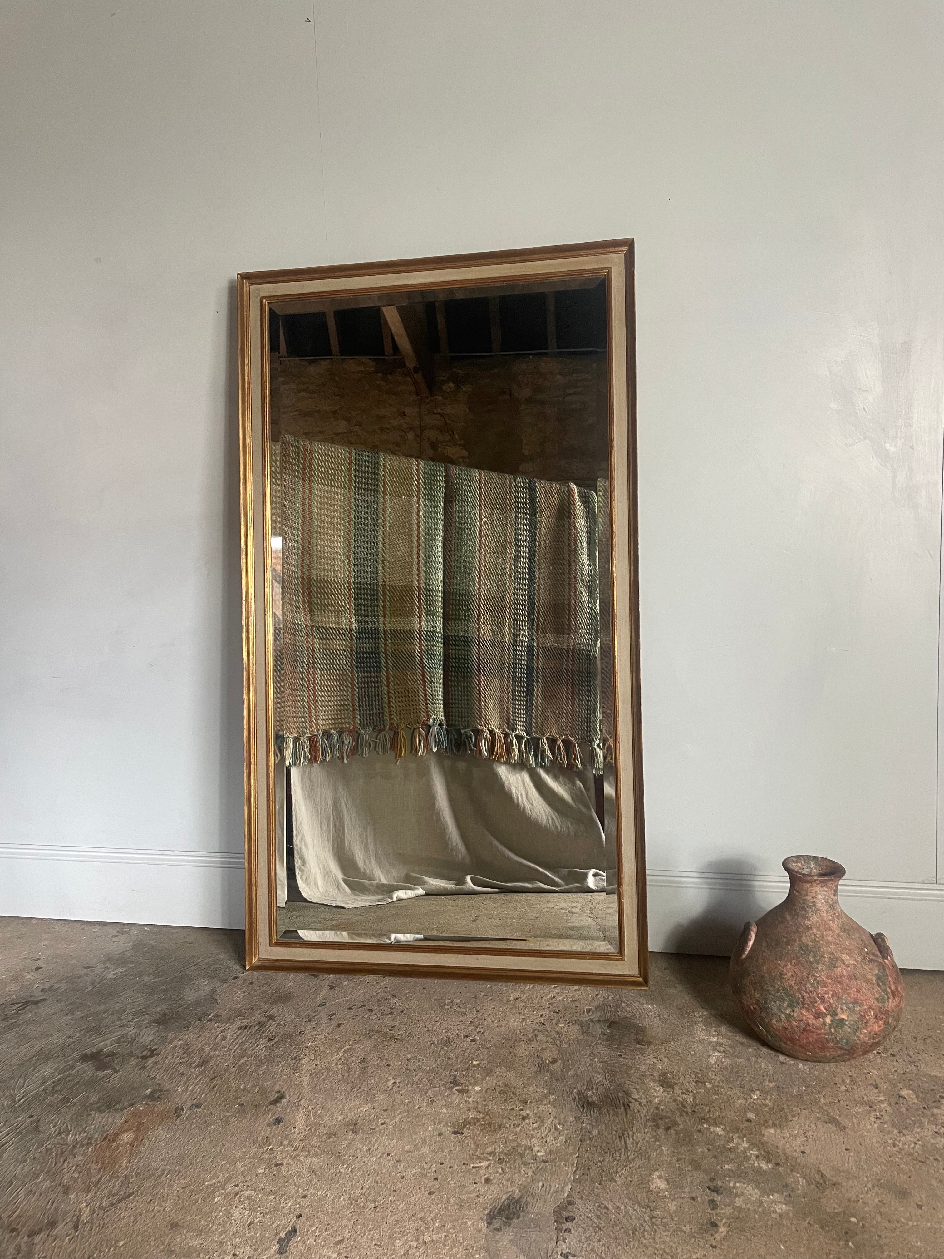 Large Gold Framed Vintage Mirror