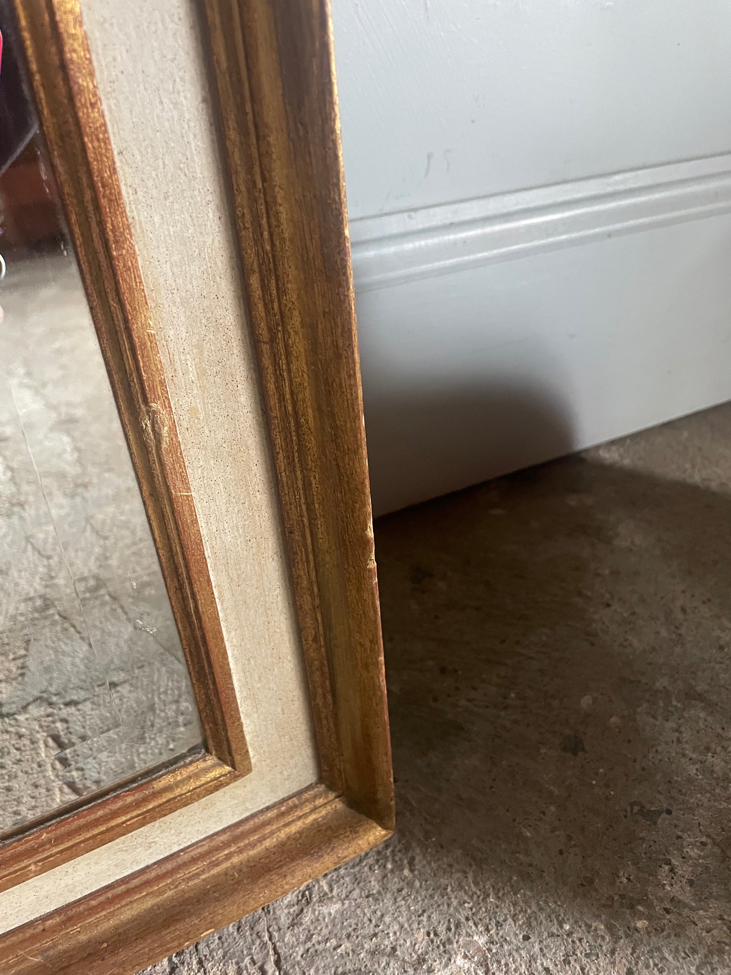 Large Gold Framed Vintage Mirror