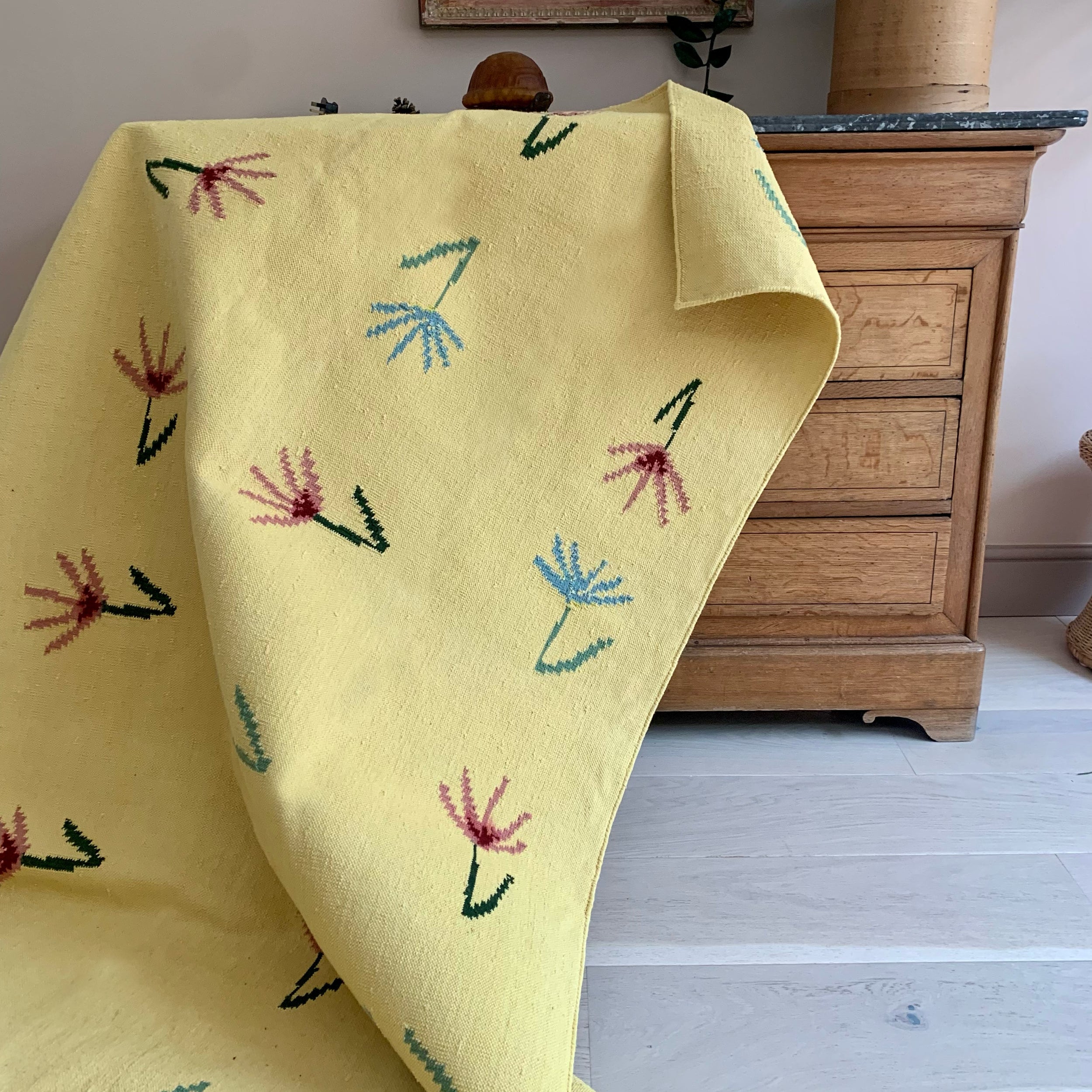 The Wildflowers Rug in Yellow