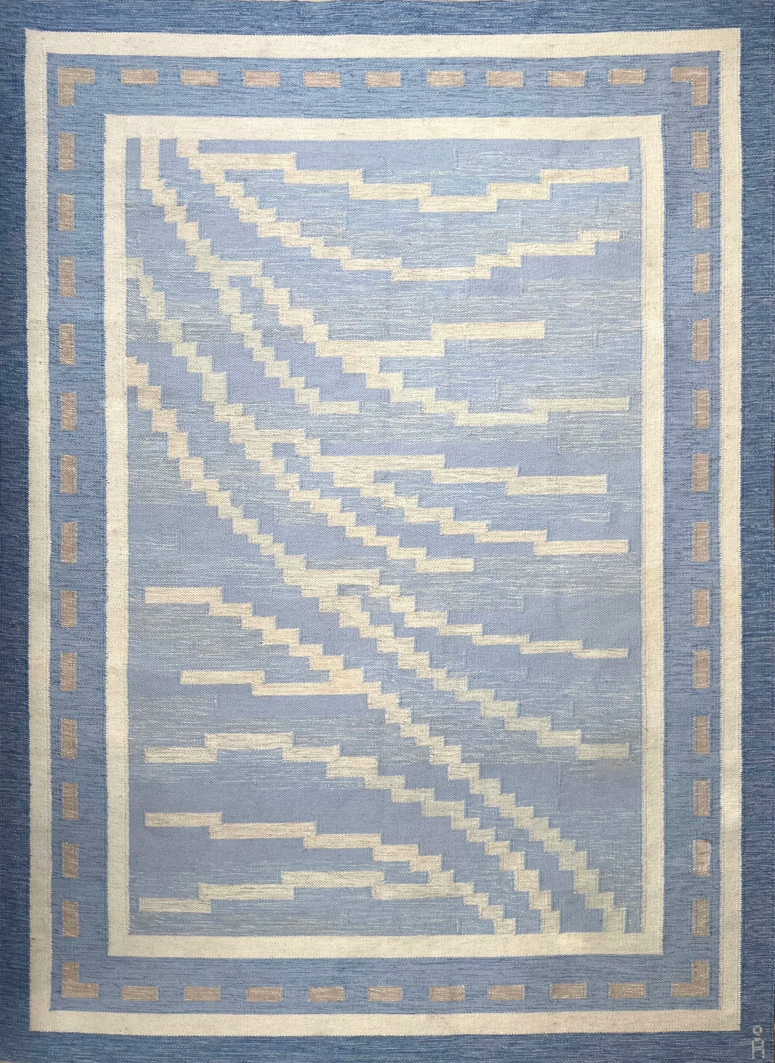 1950's Swedish flatweave by Anna Johanna Ångström