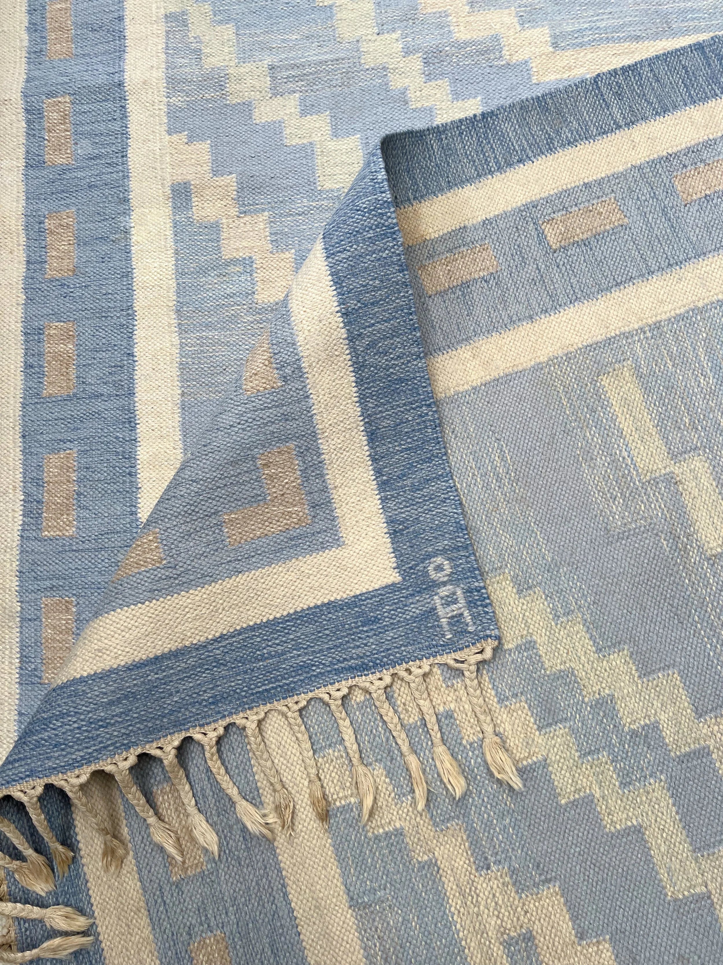 1950's Swedish flatweave by Anna Johanna Ångström