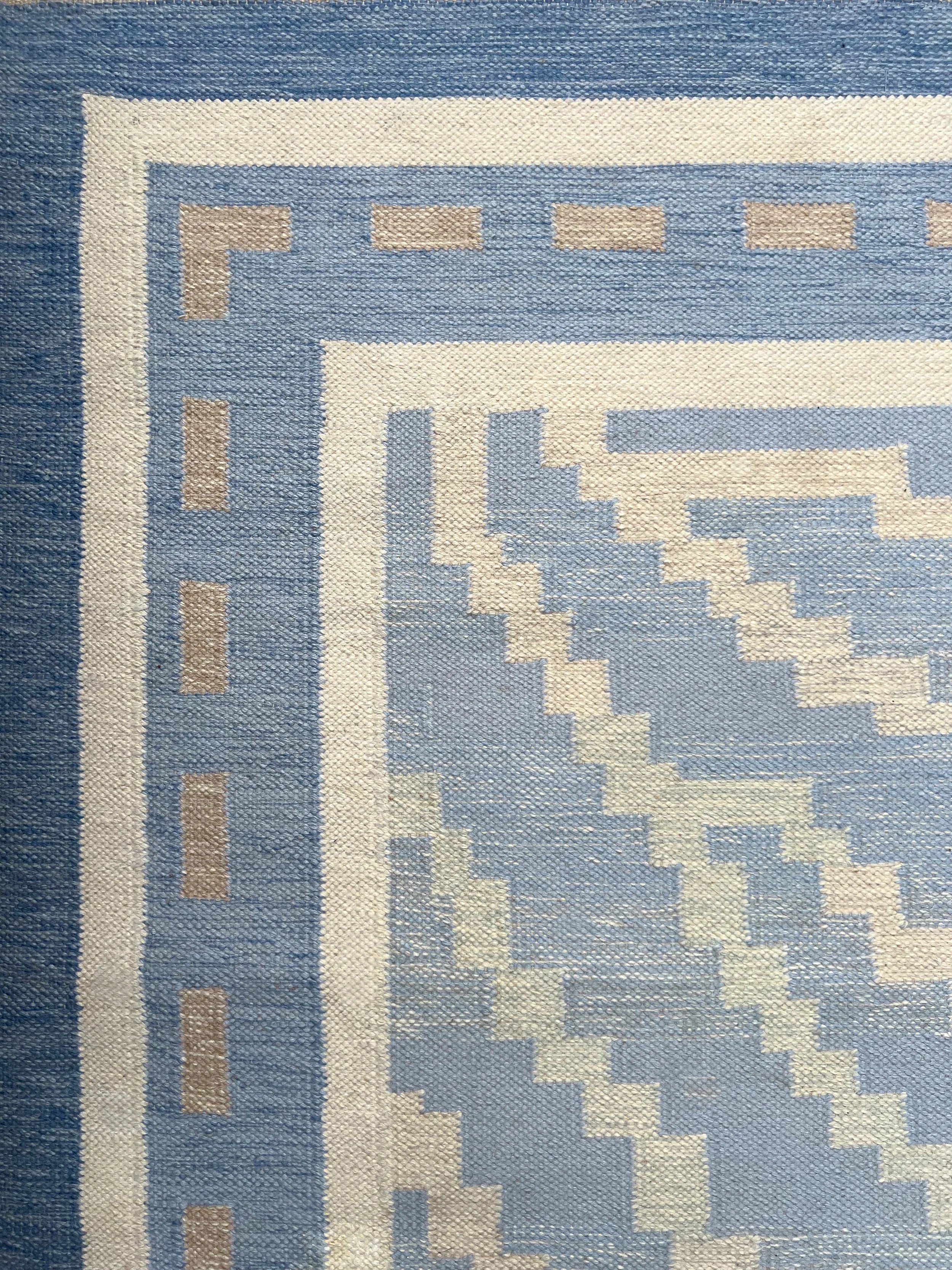 1950's Swedish flatweave by Anna Johanna Ångström