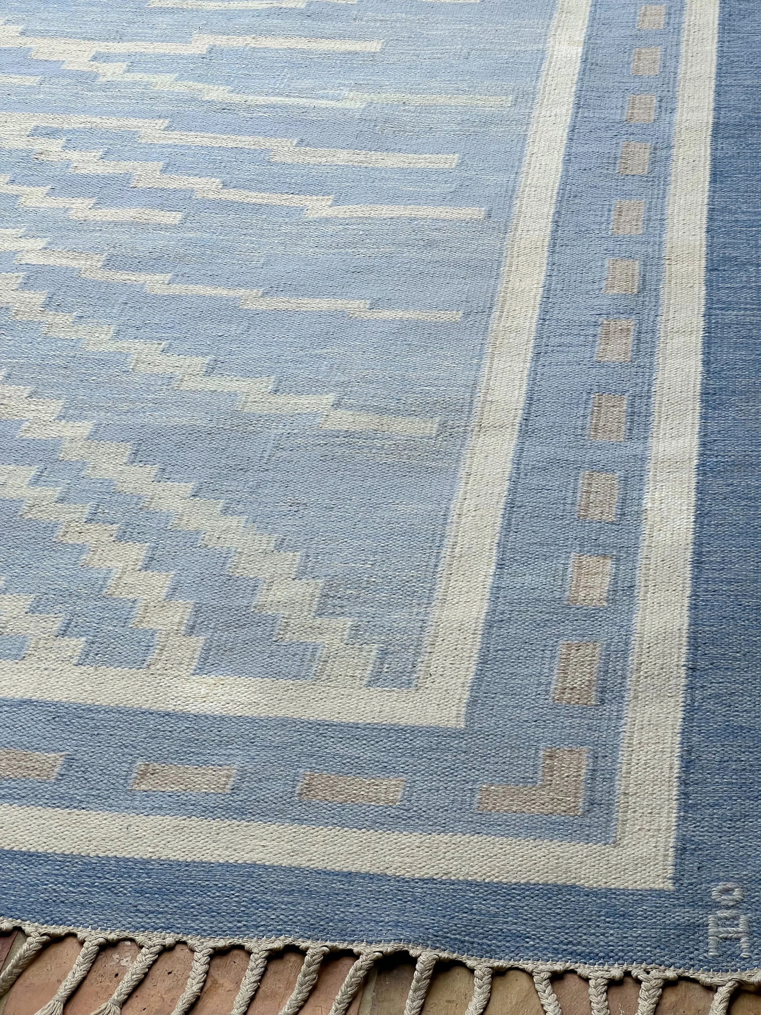 1950's Swedish flatweave by Anna Johanna Ångström