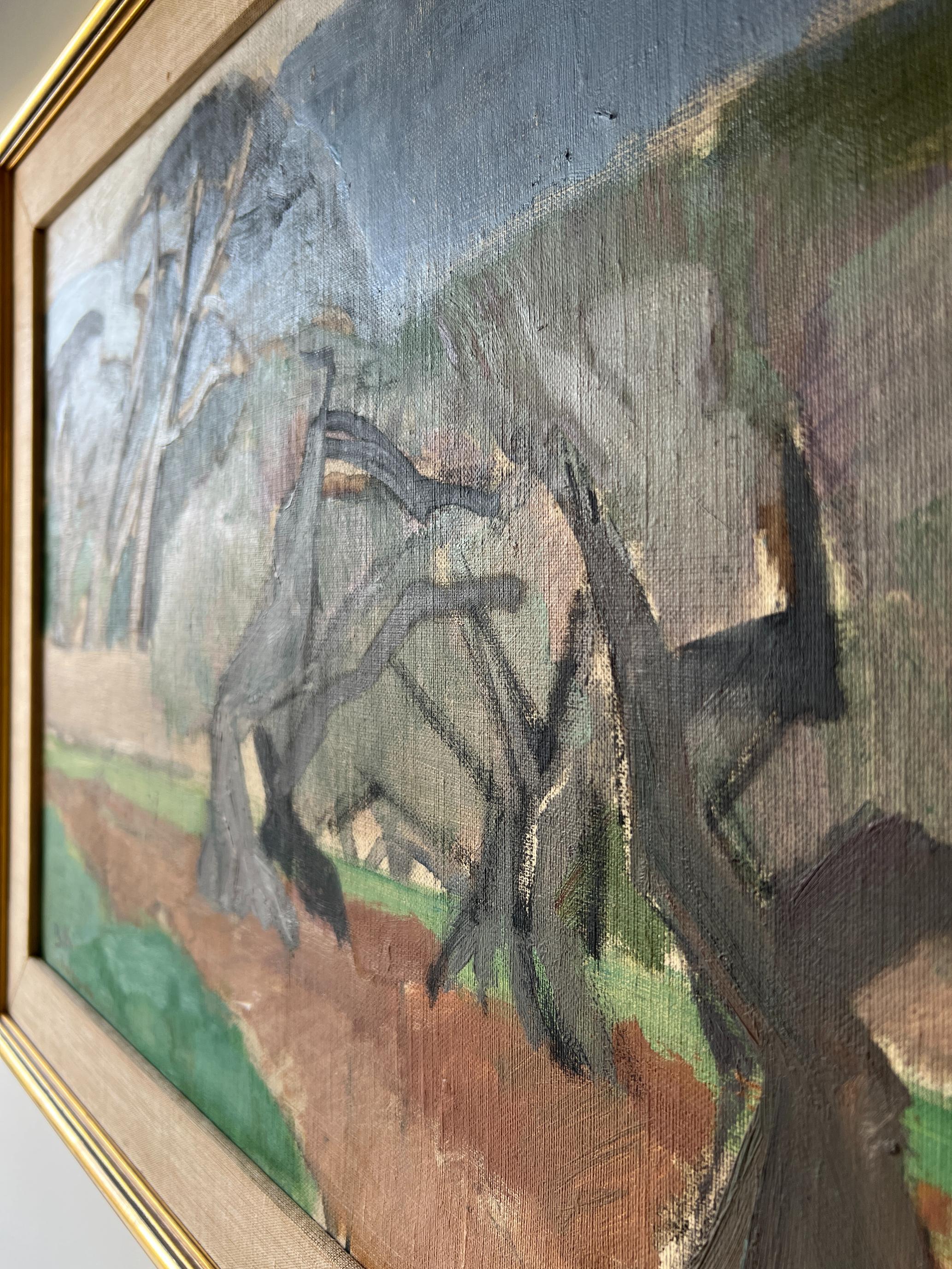 OLIVE + PINE TREES