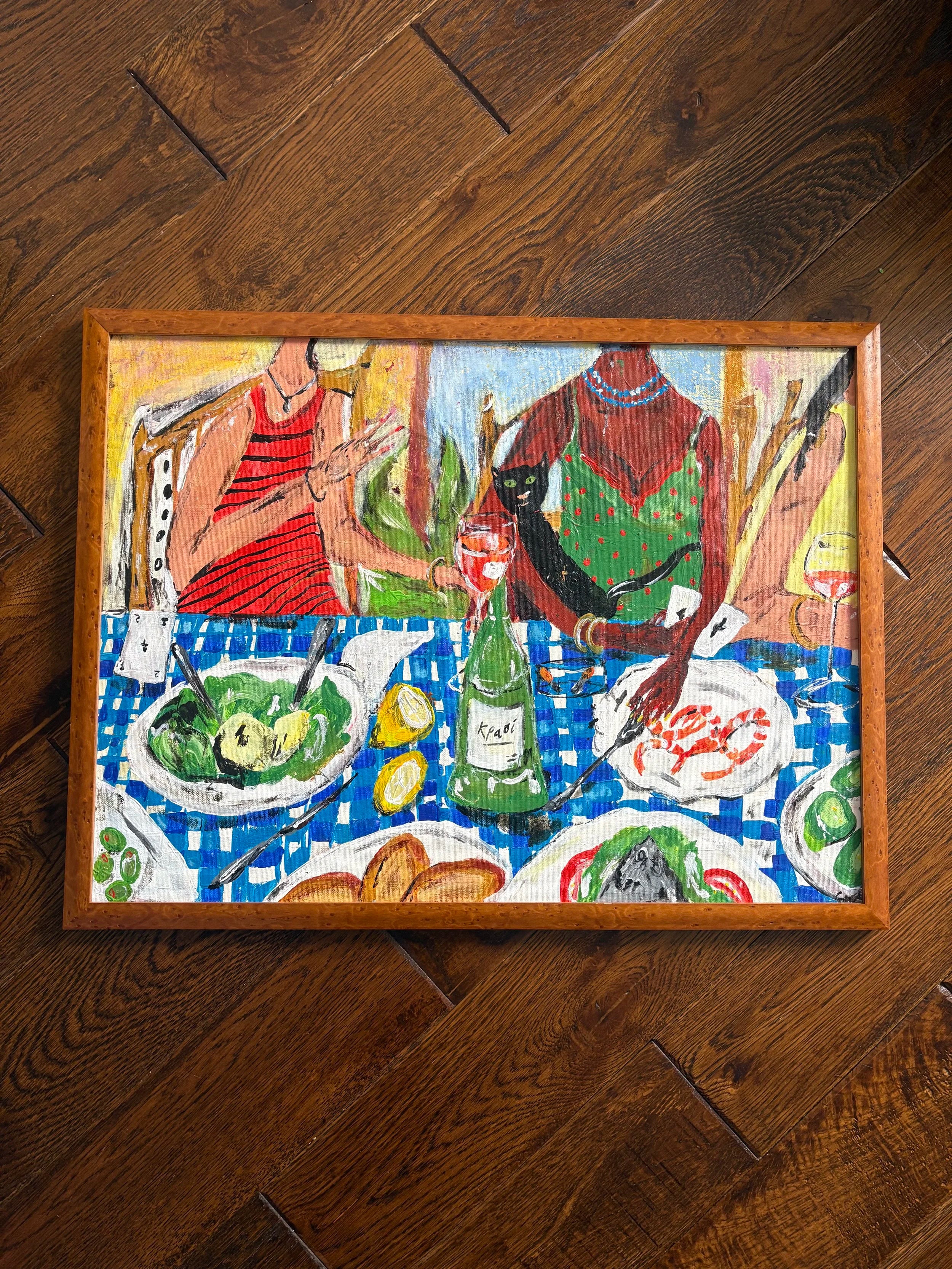 A Warm European Lunch Original