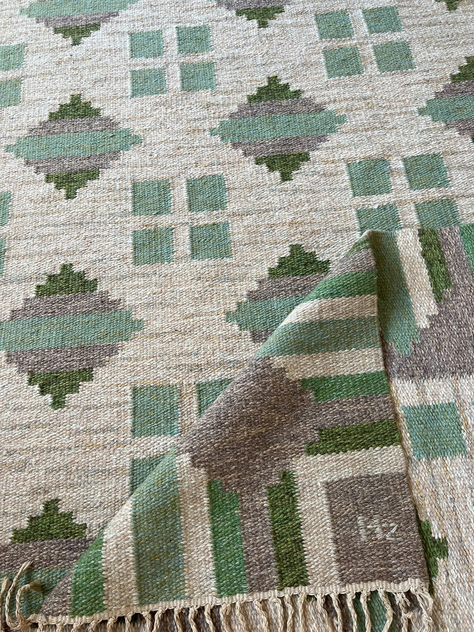 1950's Swedish flatweave by HZ