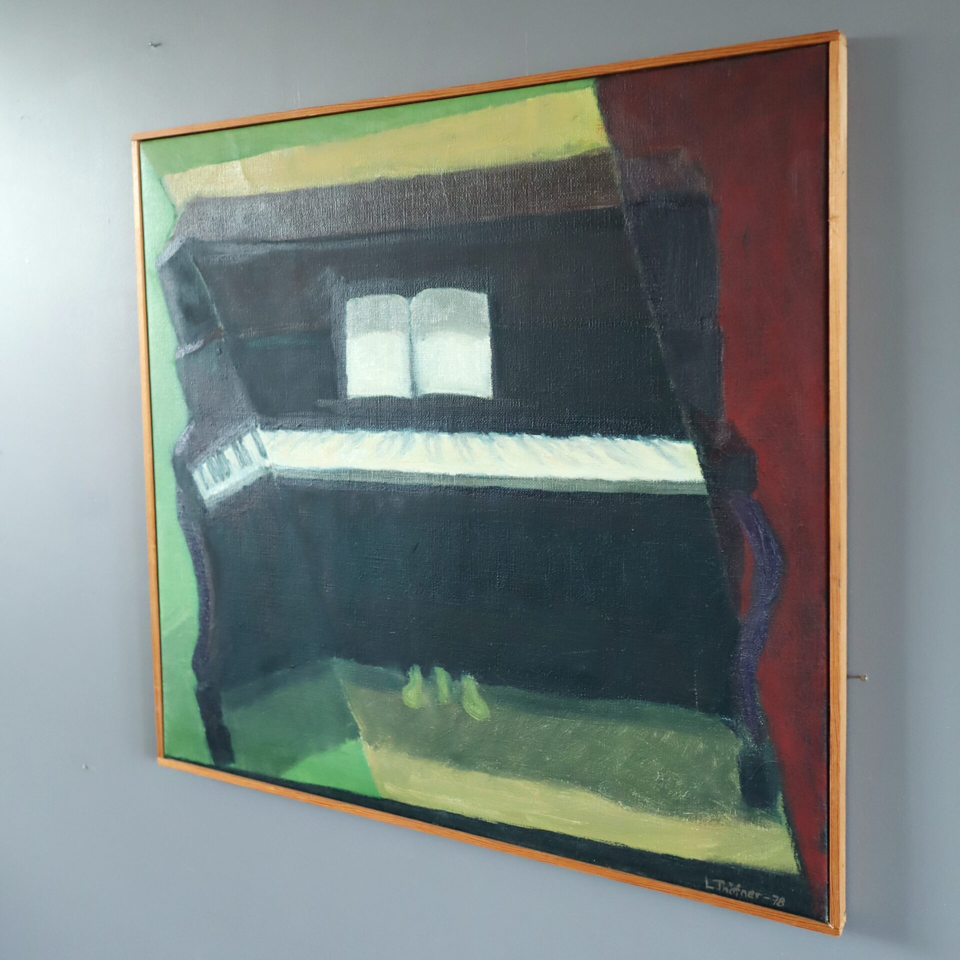 The Piano Oil Painting