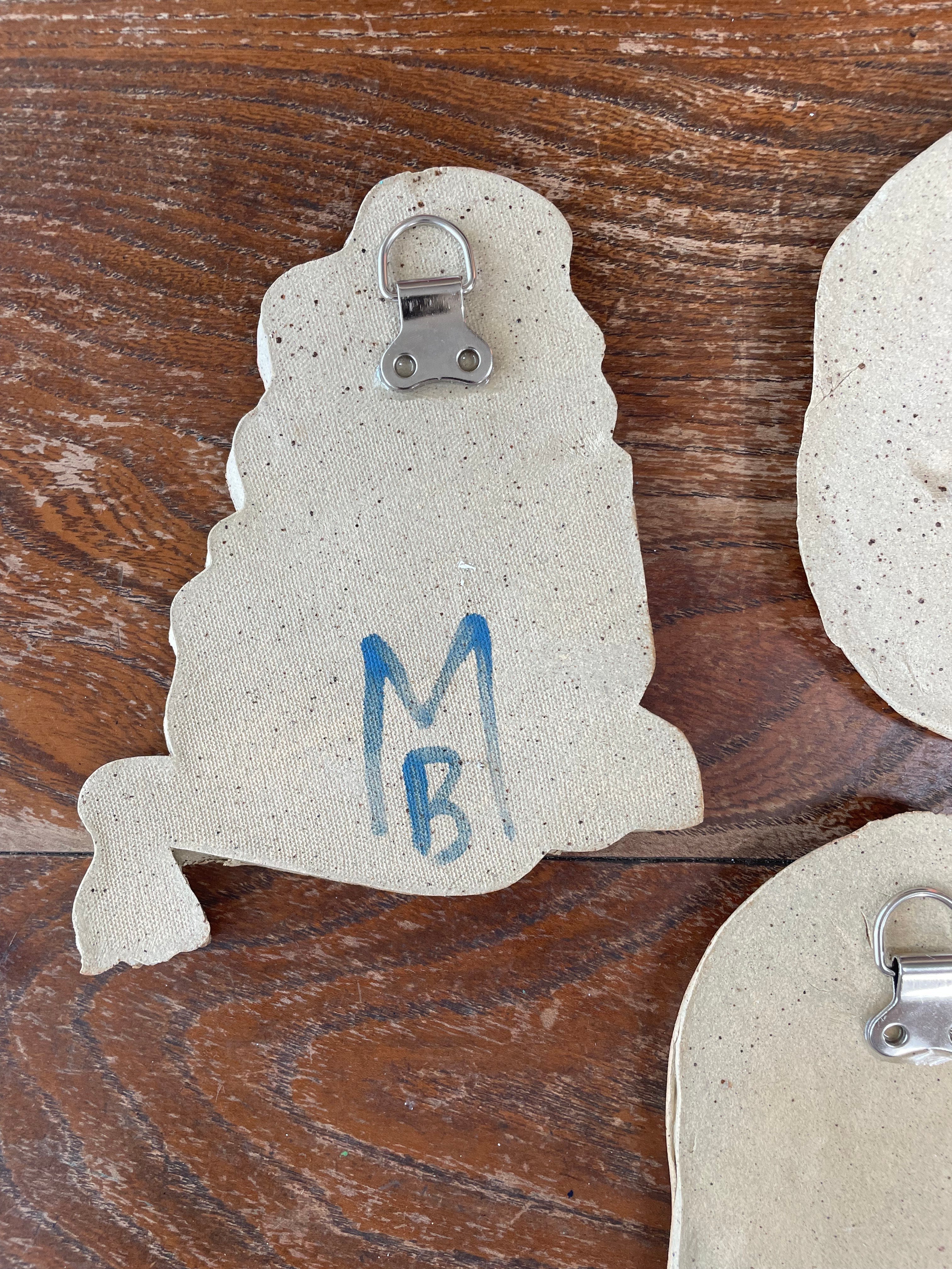 Ceramic Wall Hanging No.1 by Morgana Burke