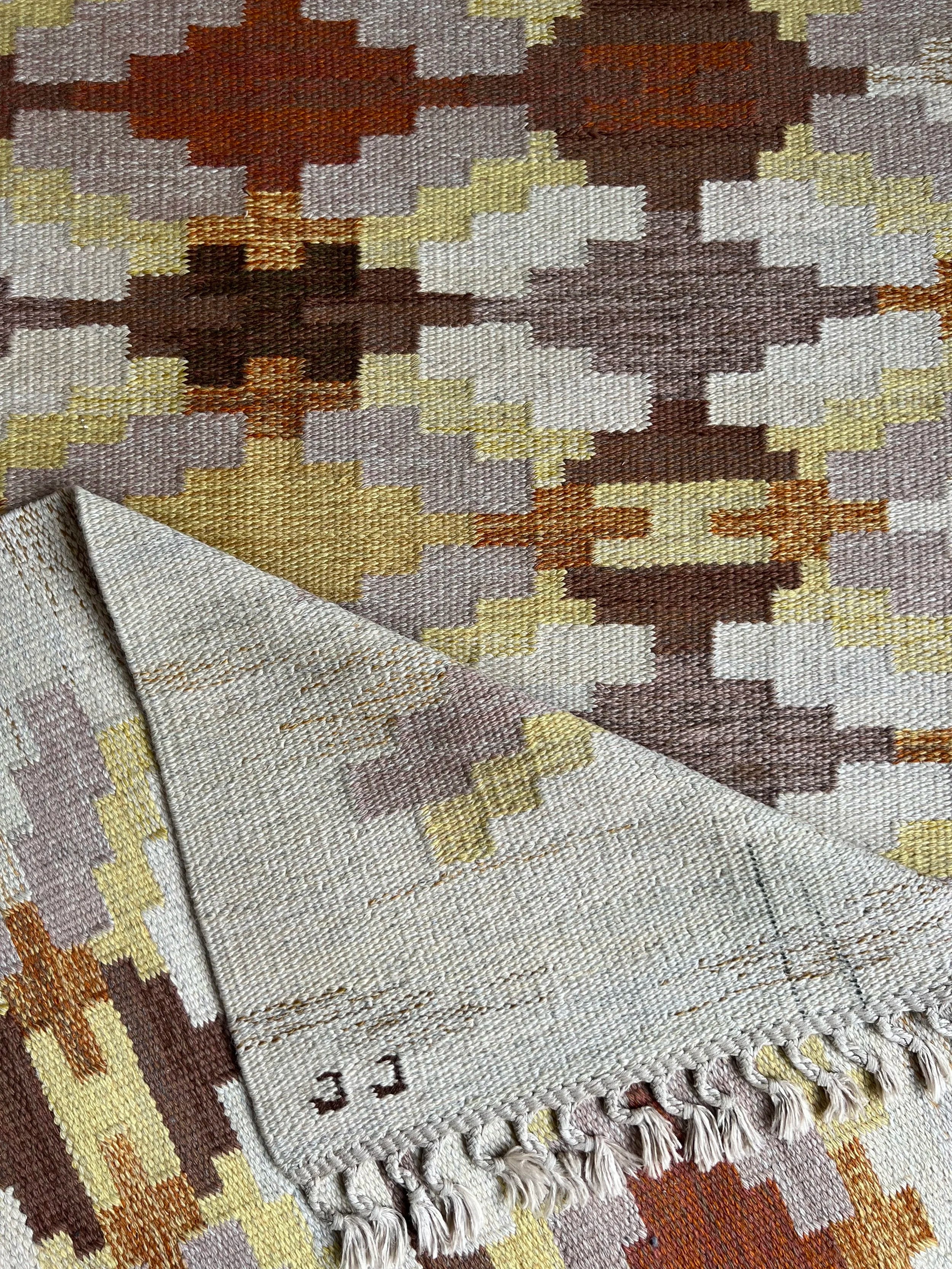 1950's Swedish flatweave by Judith Johansson