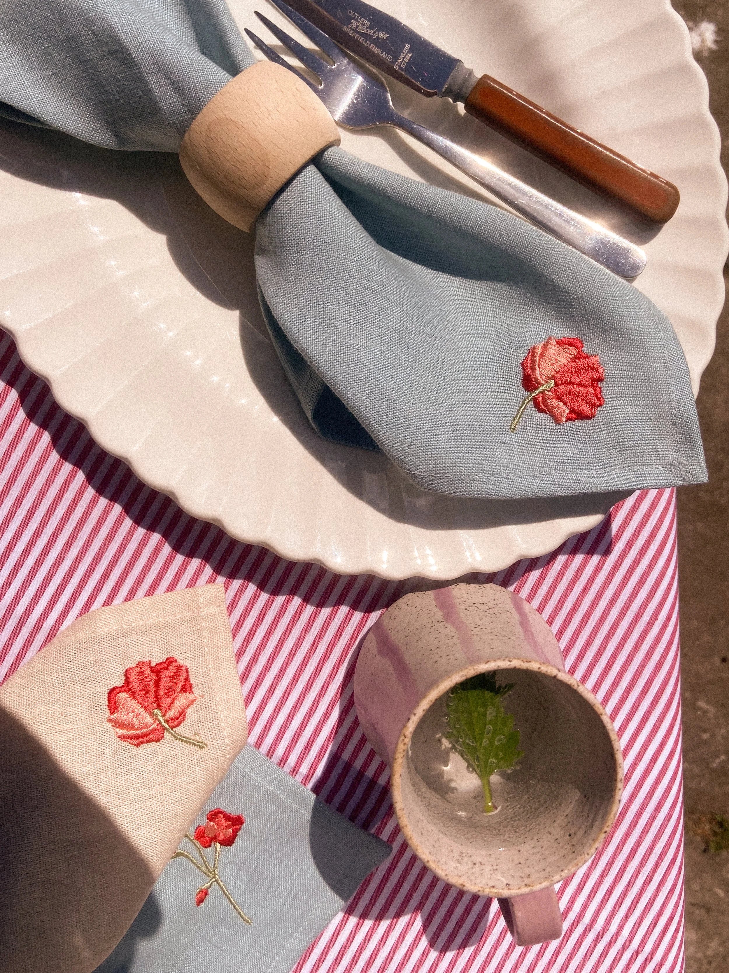 Geranium Napkins | Set of 4