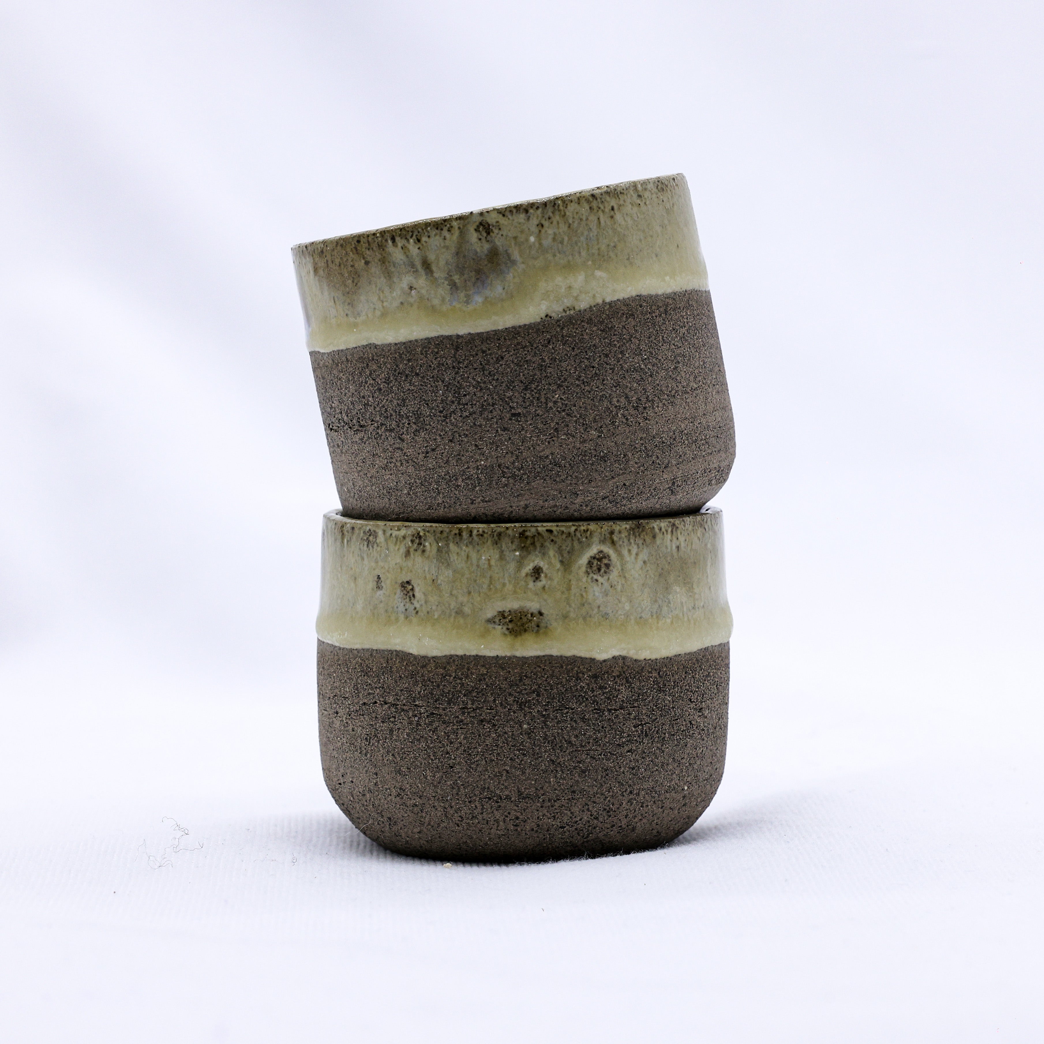 Bluverde Picollo Grey Stoneware Espresso Mug