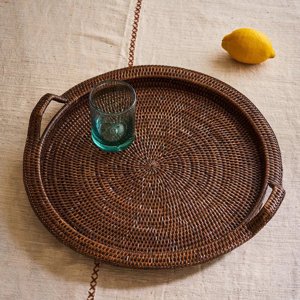 Inle Rattan Tray