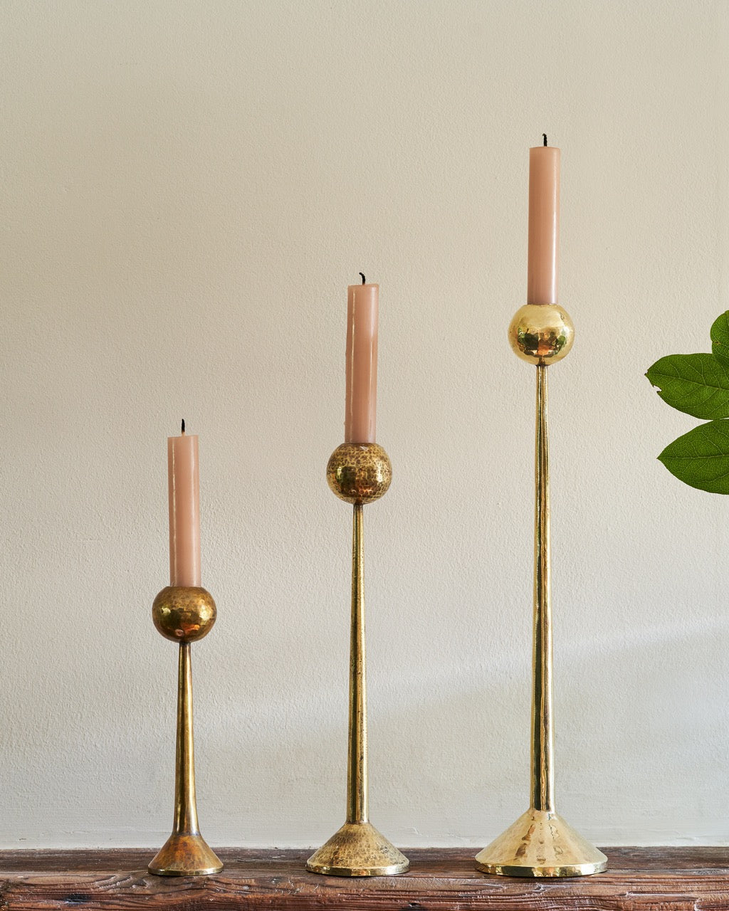 Irrawaddy Brass Candlesticks | Polished