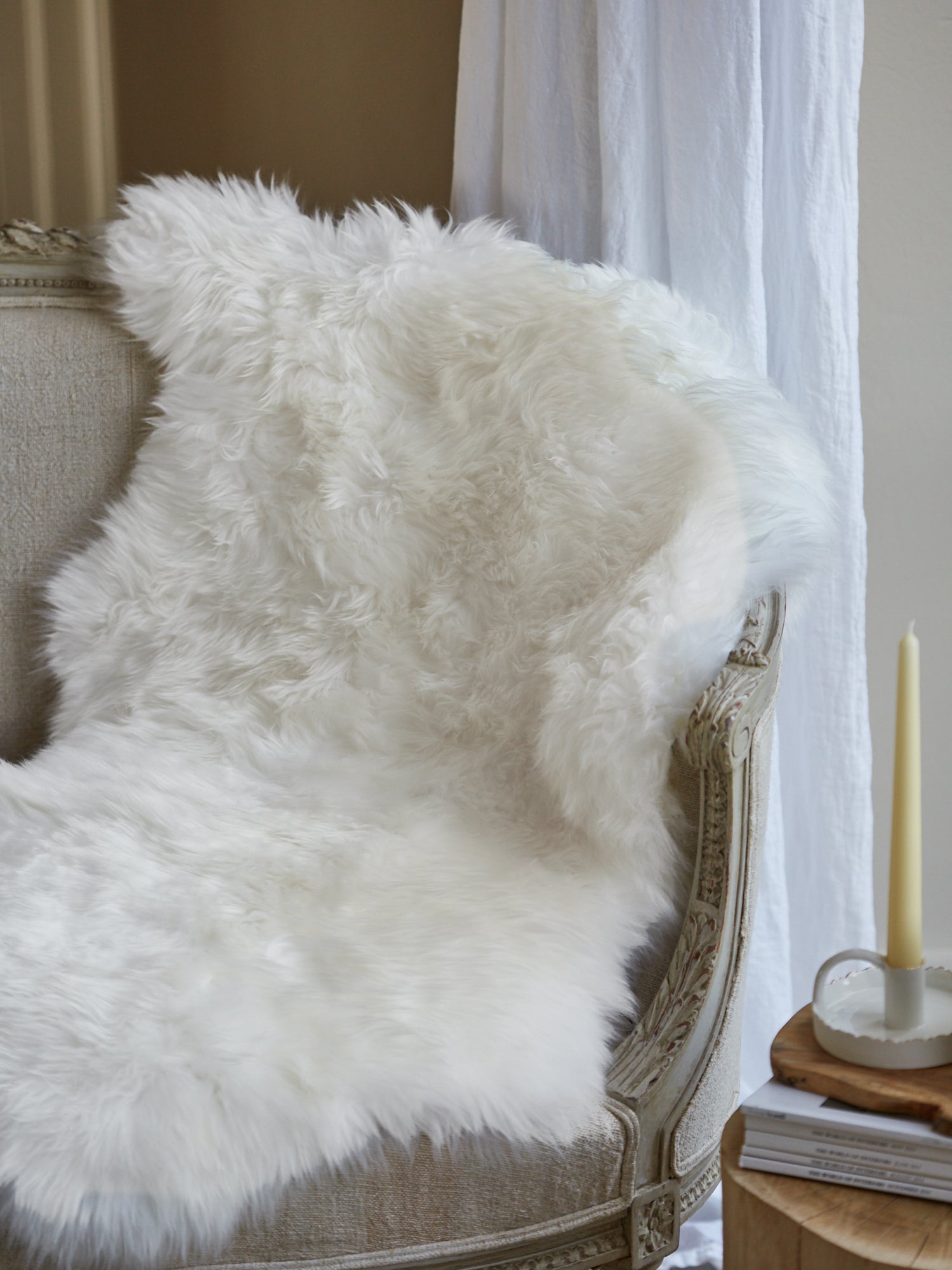 Sheepskin Rug - White