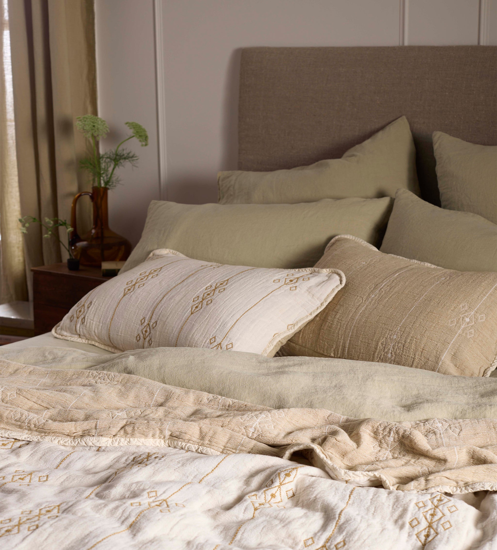 Jasper 100% Cotton Cushion Cover