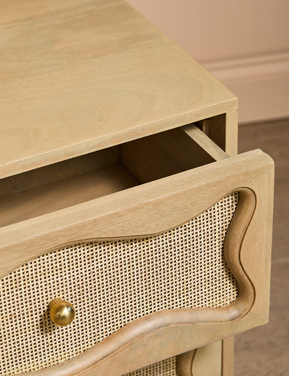 Josephine 2 Drawer Bedside Table