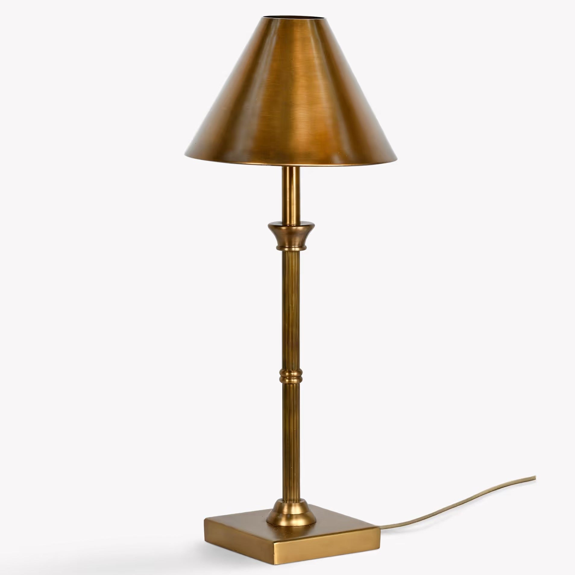 Kelmscot Table Lamp | Antique Brass