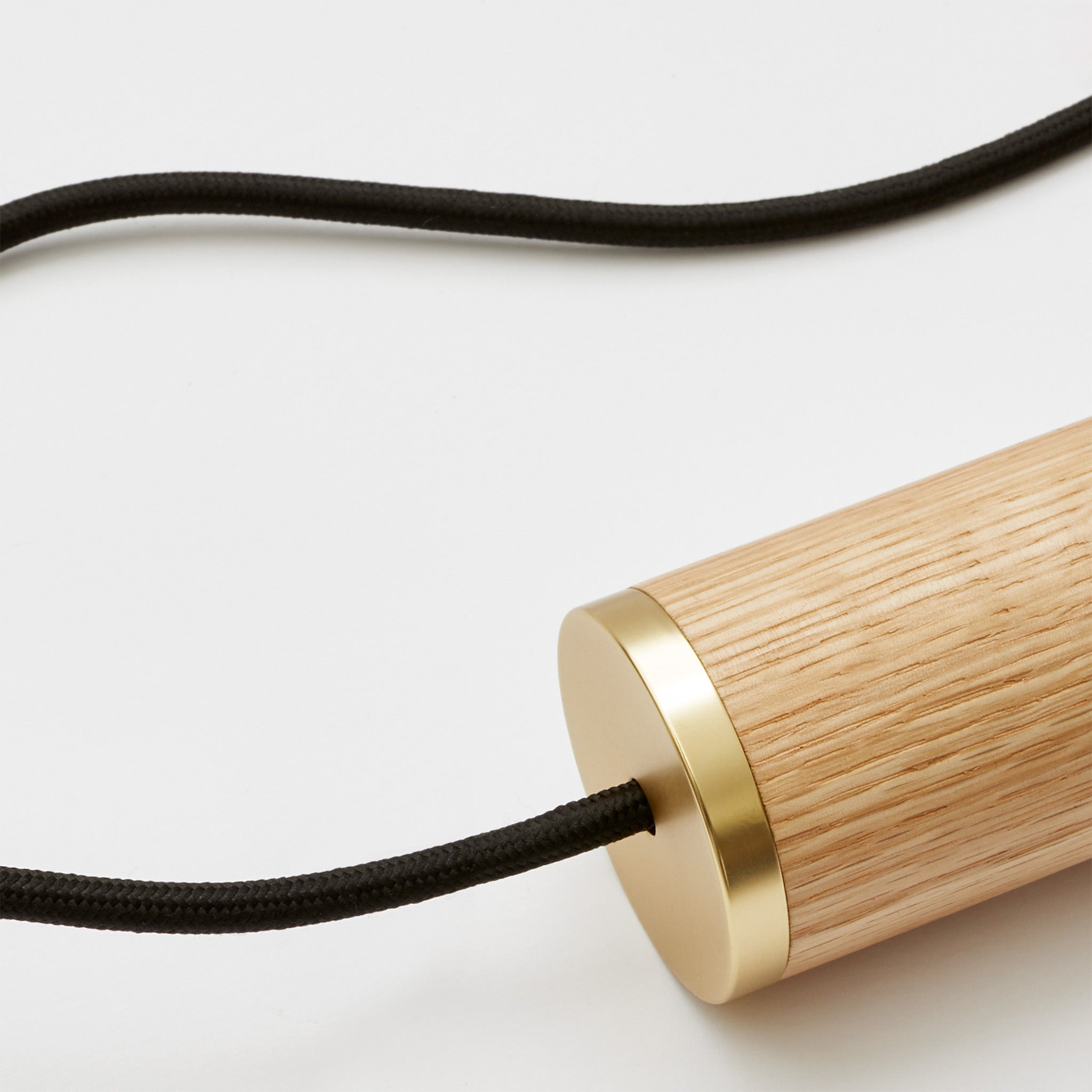 Oblo Pendant Light in Oak
