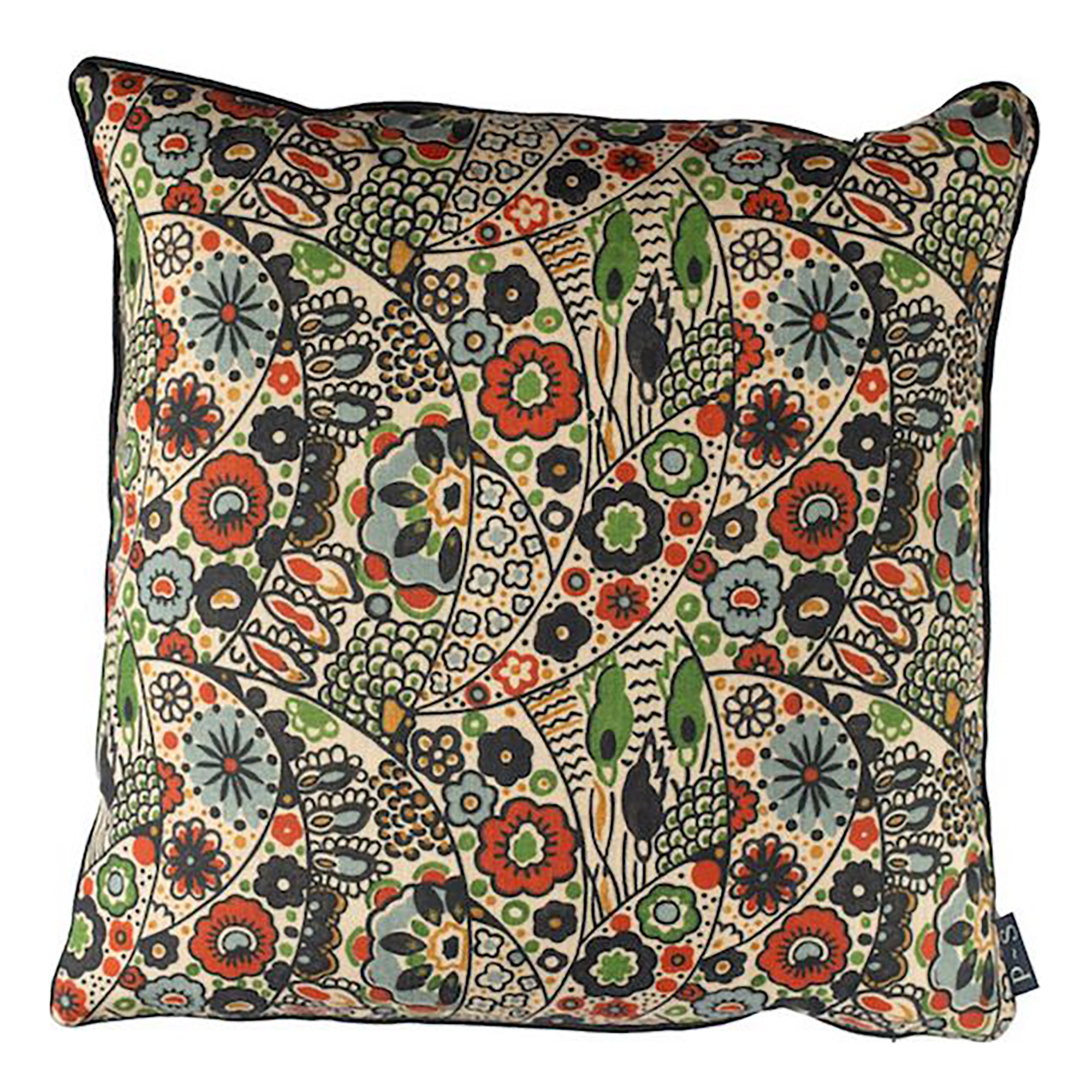 Kyoto Woodblock Cushion