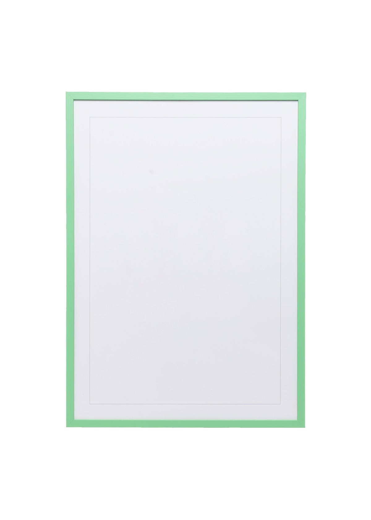 Arsenic Green Wood Picture Frame
