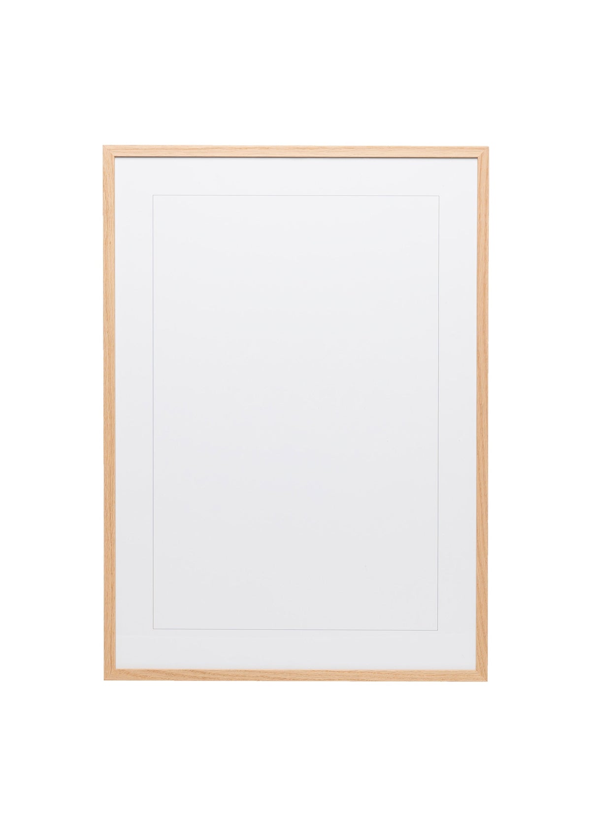 Classic Oak Wood Picture Frame