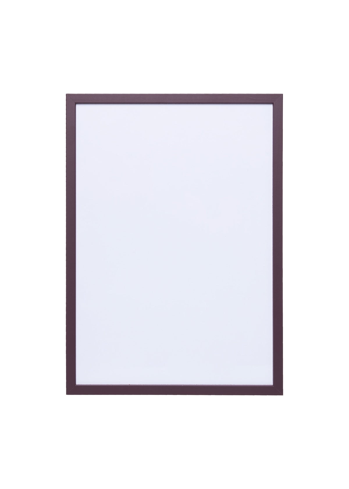 Burgundy Wood Picture Frame