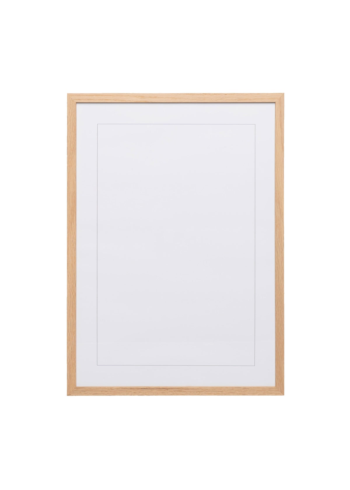 Classic Oak Wood Picture Frame