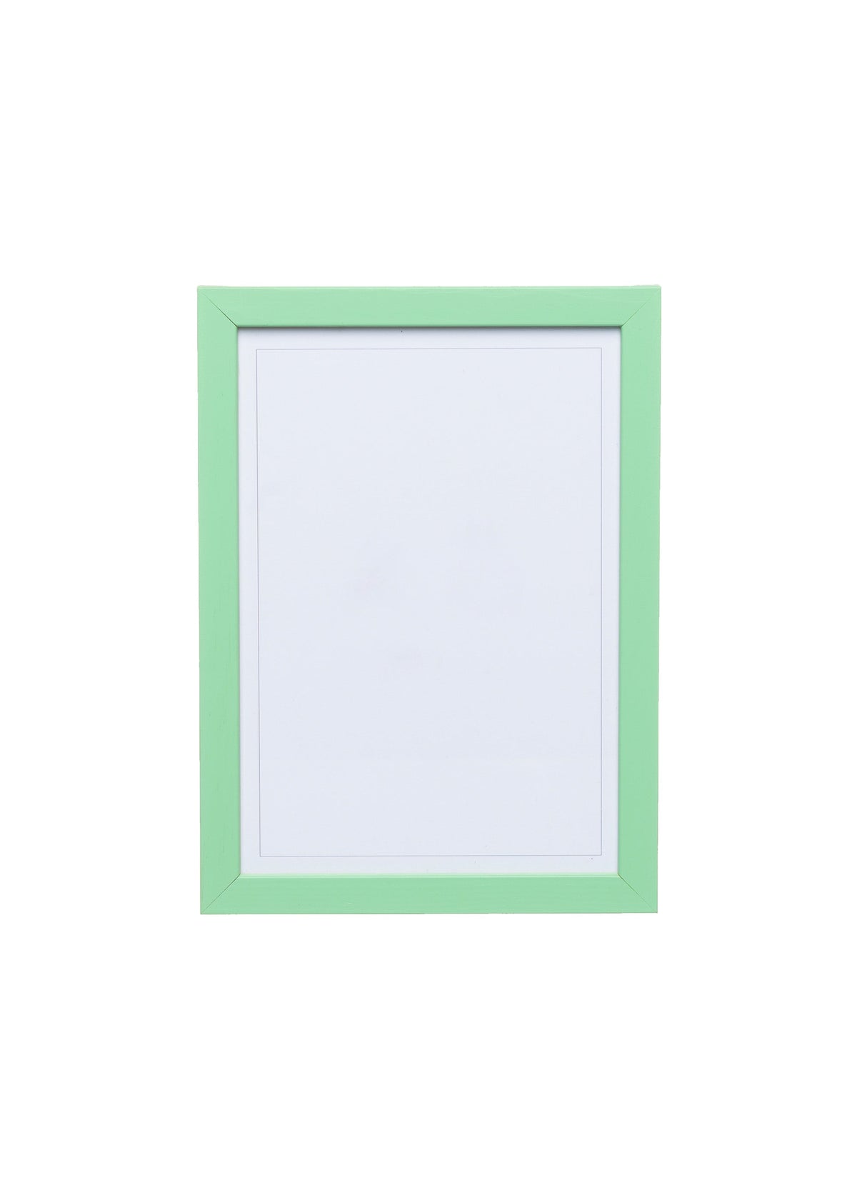 Arsenic Green Wood Picture Frame