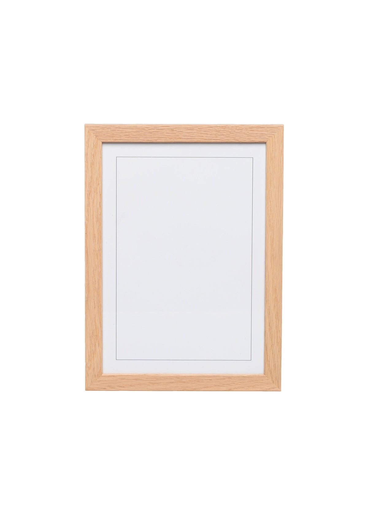 Classic Oak Wood Picture Frame