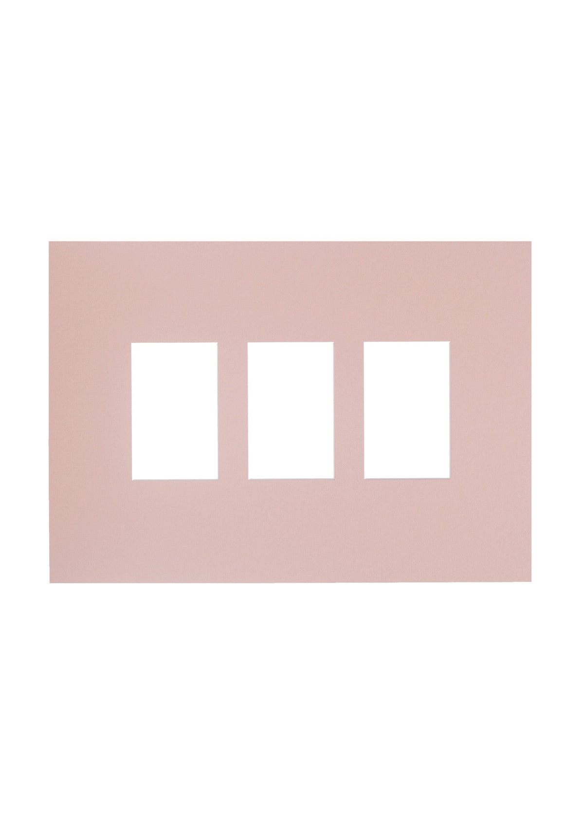 Plaster Pink A4 Instax Mini x 3 Picture Mount