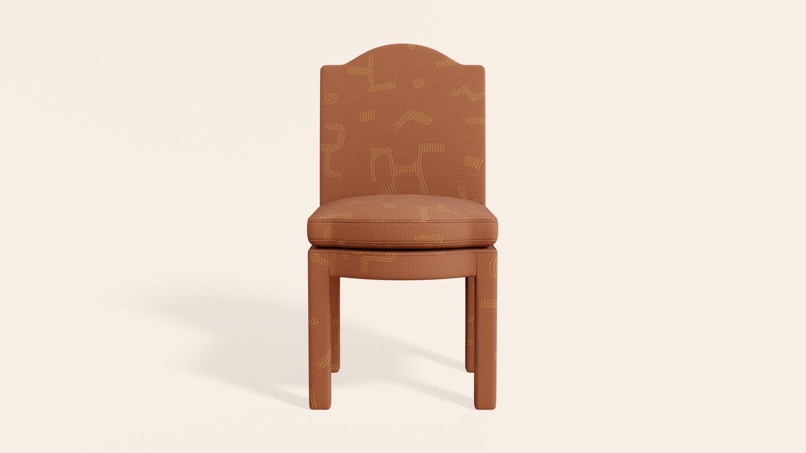 Pair of Leo Dining Chairs, Tobacco