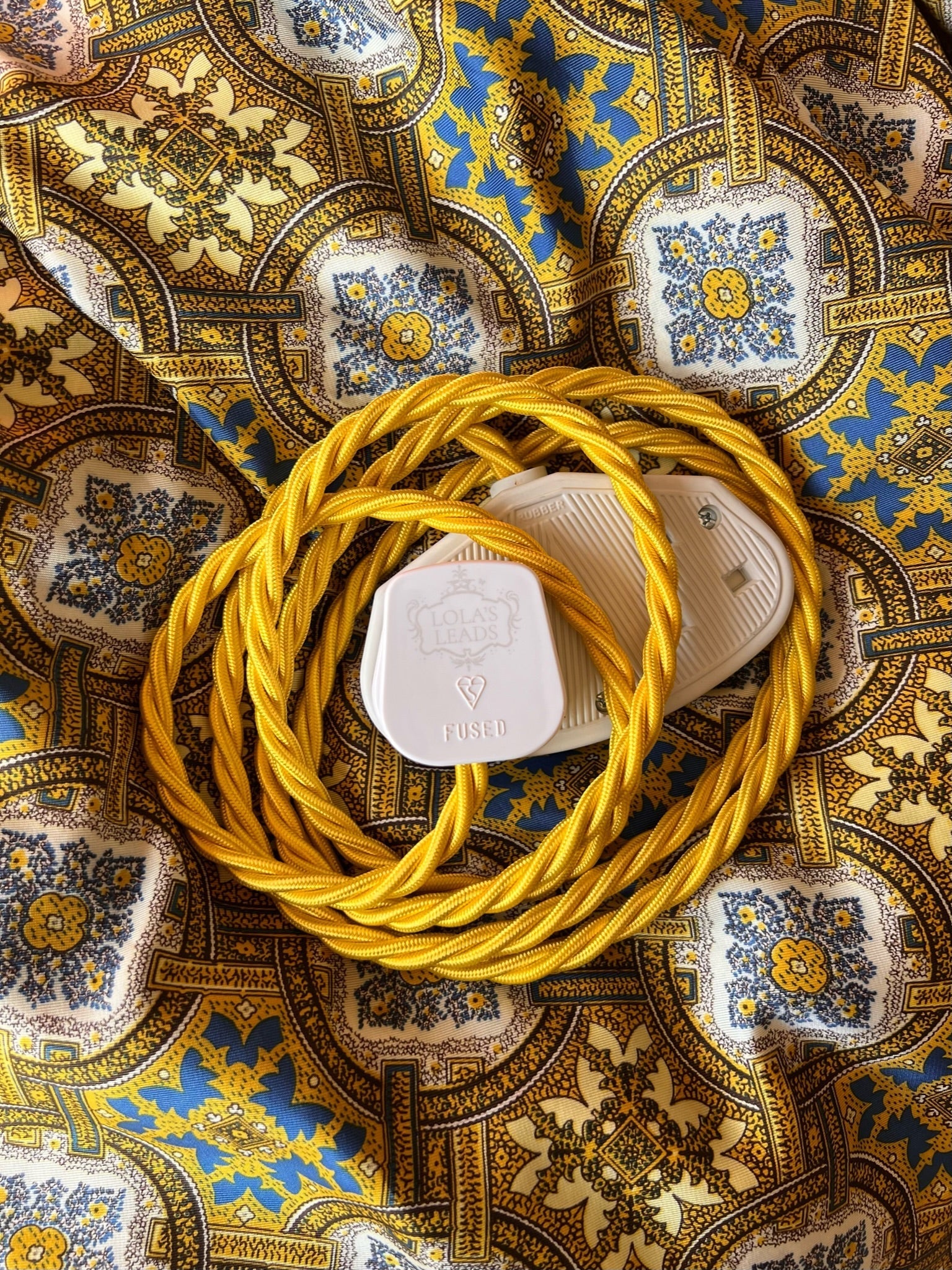 Buttercup - Lola's Leads Fabric Extension Cable