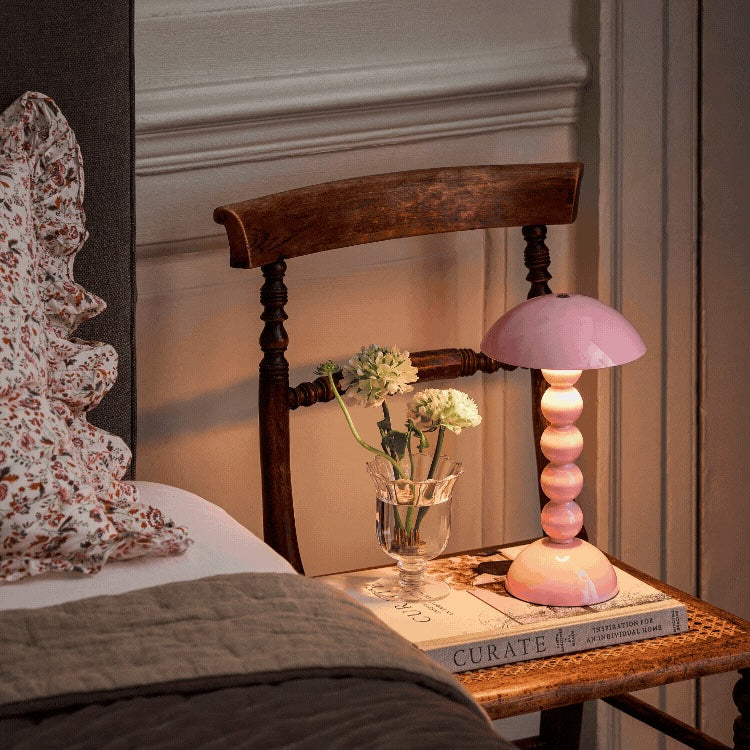 Portable Bobbin Lamp | Pale Pink