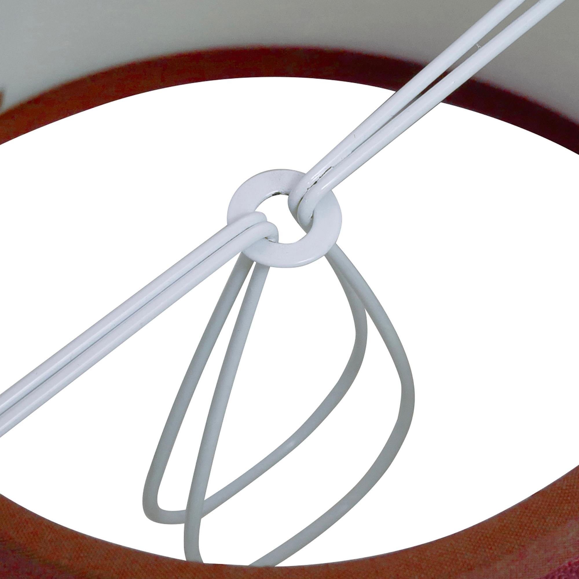 Lali II | Cherry Orange Candle Clip Lampshade