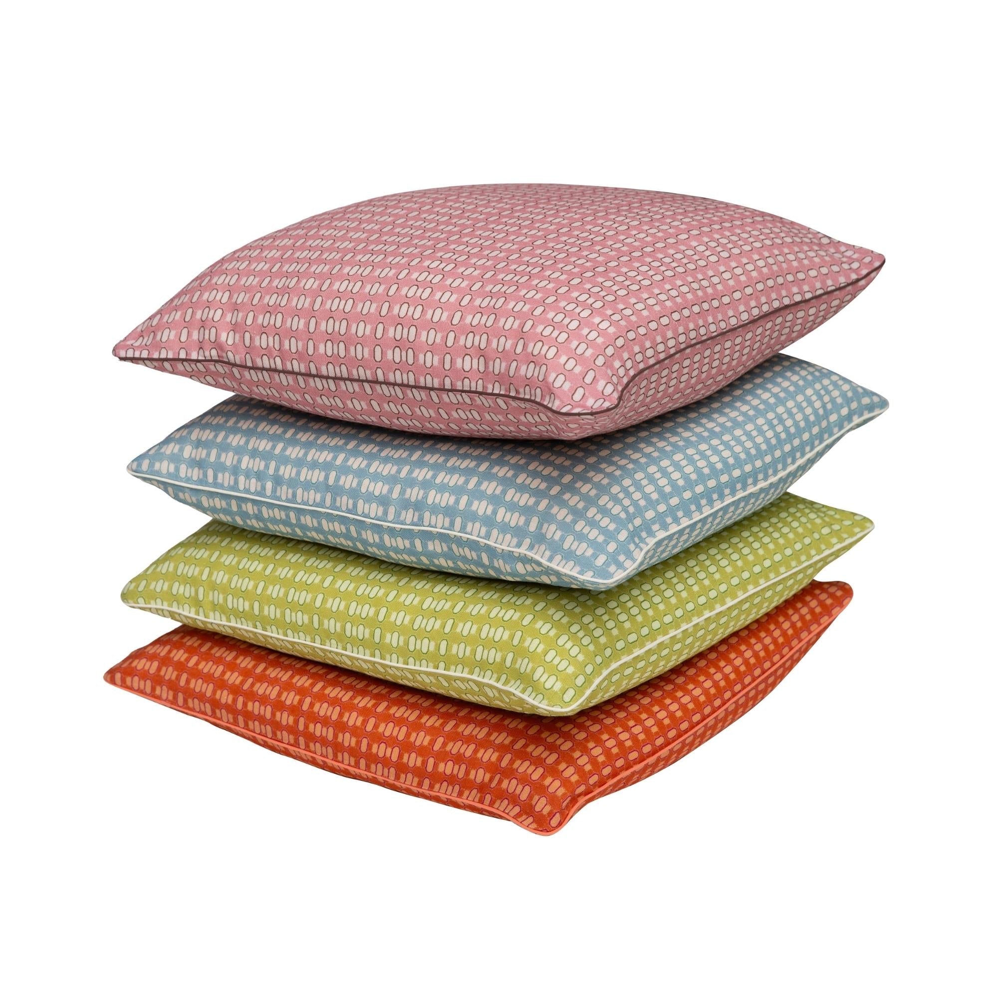 Lali II | Cherry Orange Large Cushion