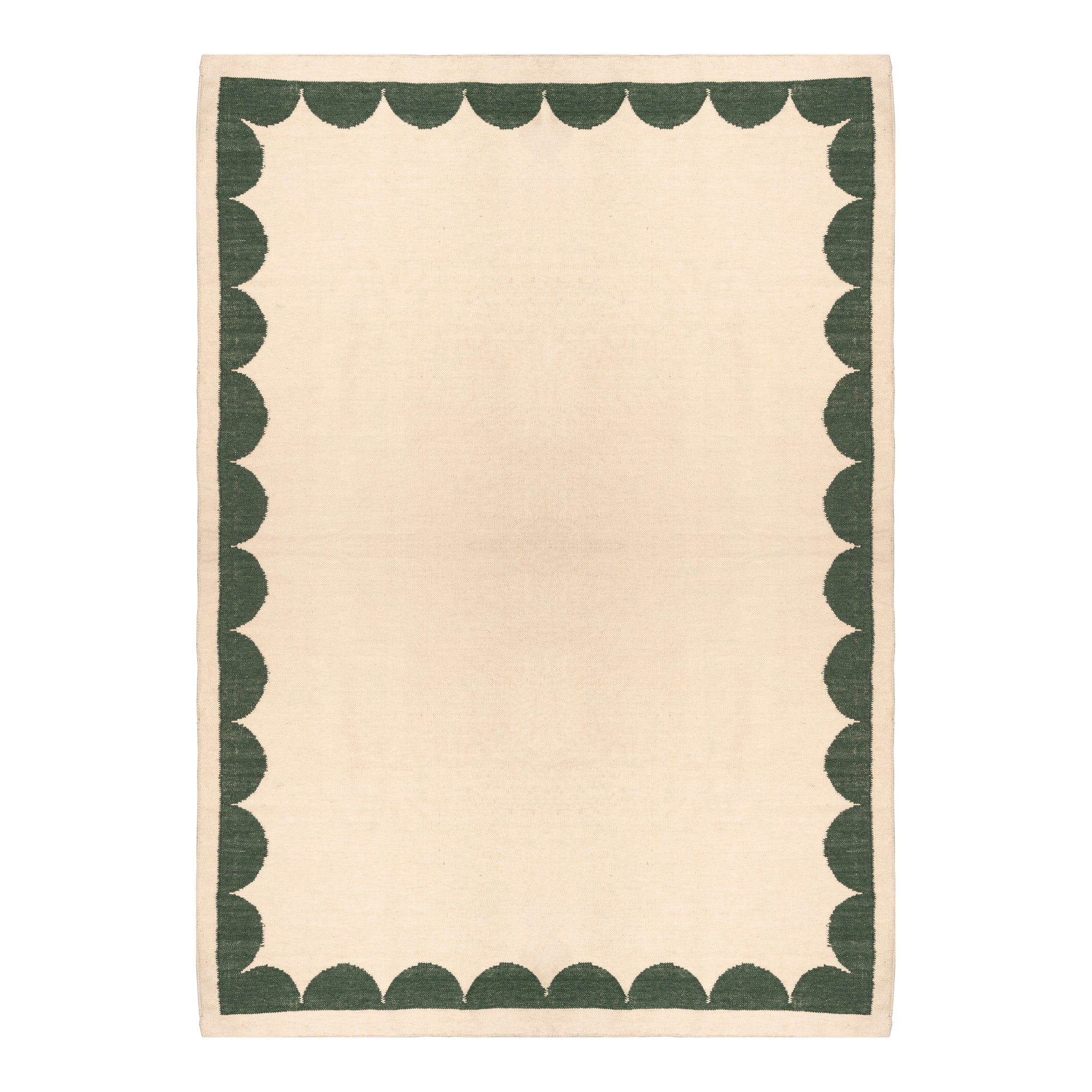 Cavea Rug in Forest Green