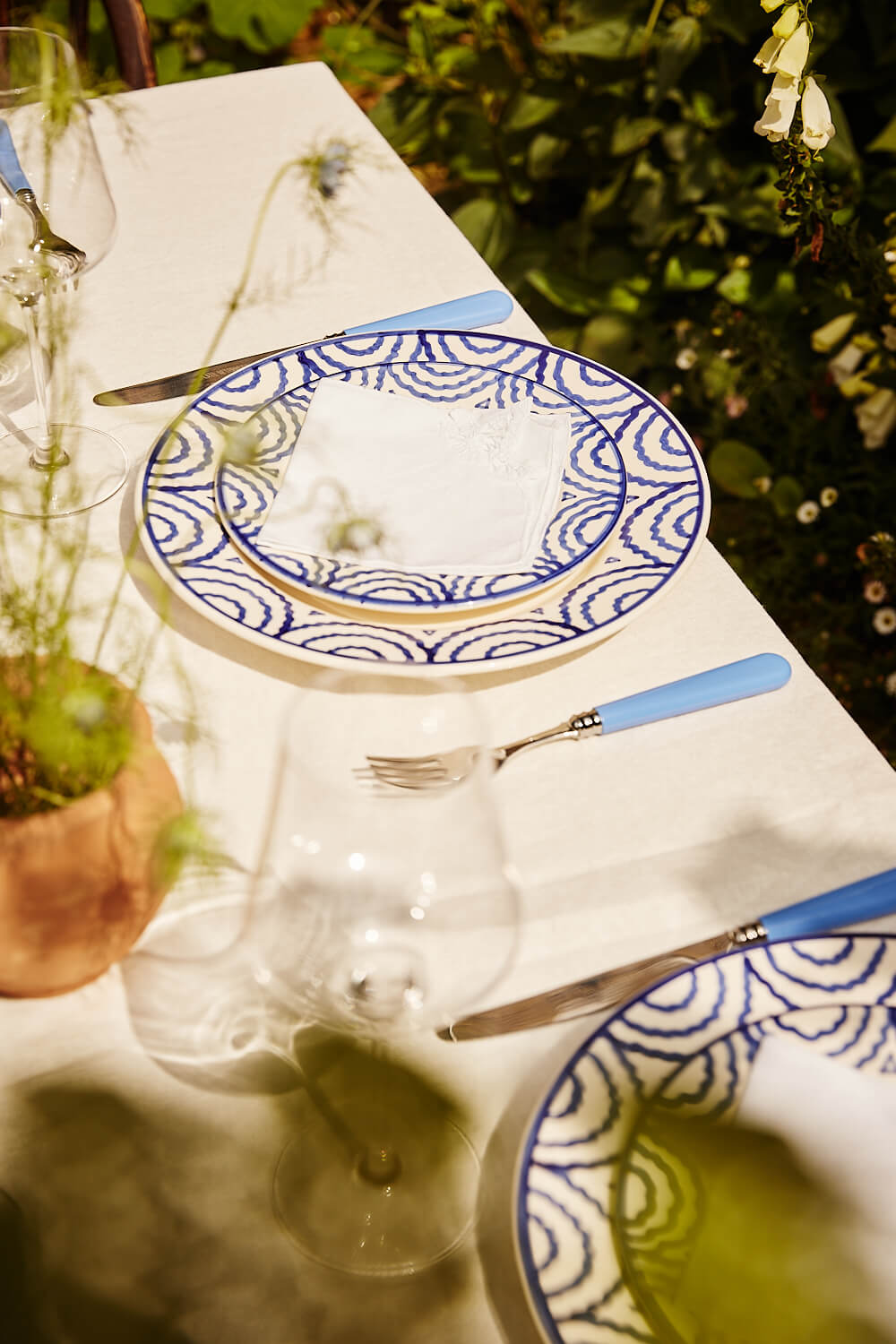 Blue Tabla Dinner Plate | Singles & Set of 4