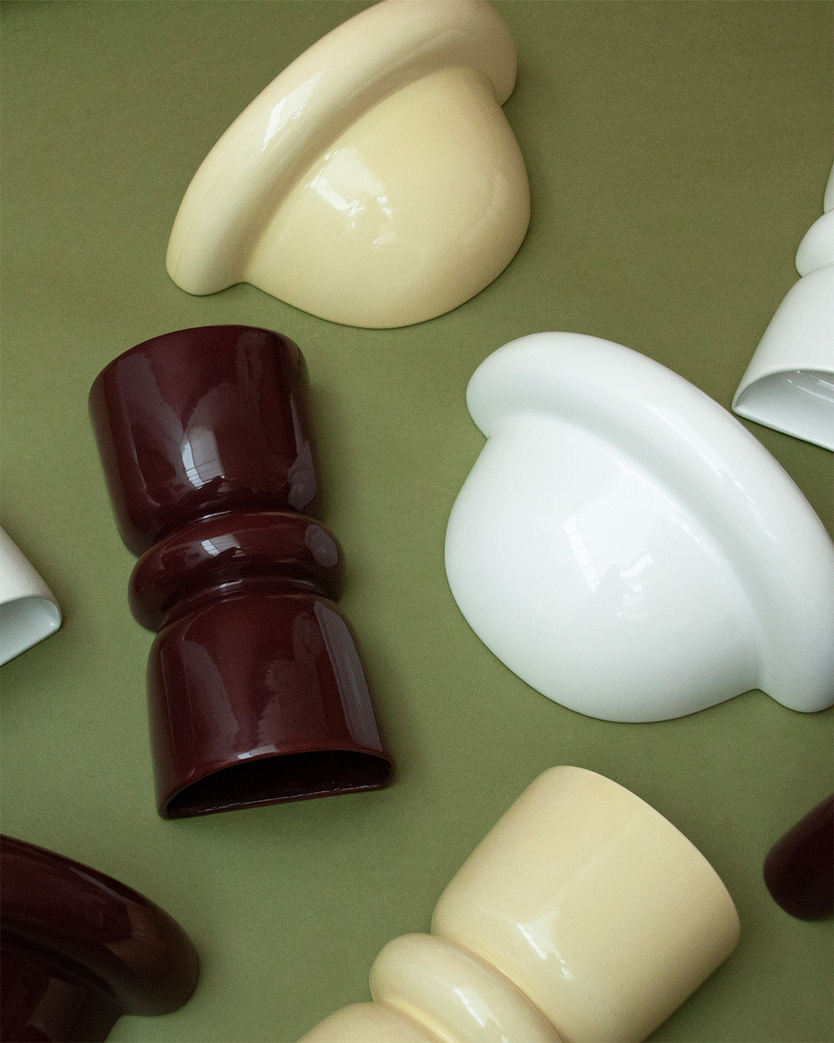 Redonda Uplight Ceramic Sconce Wall Light, White