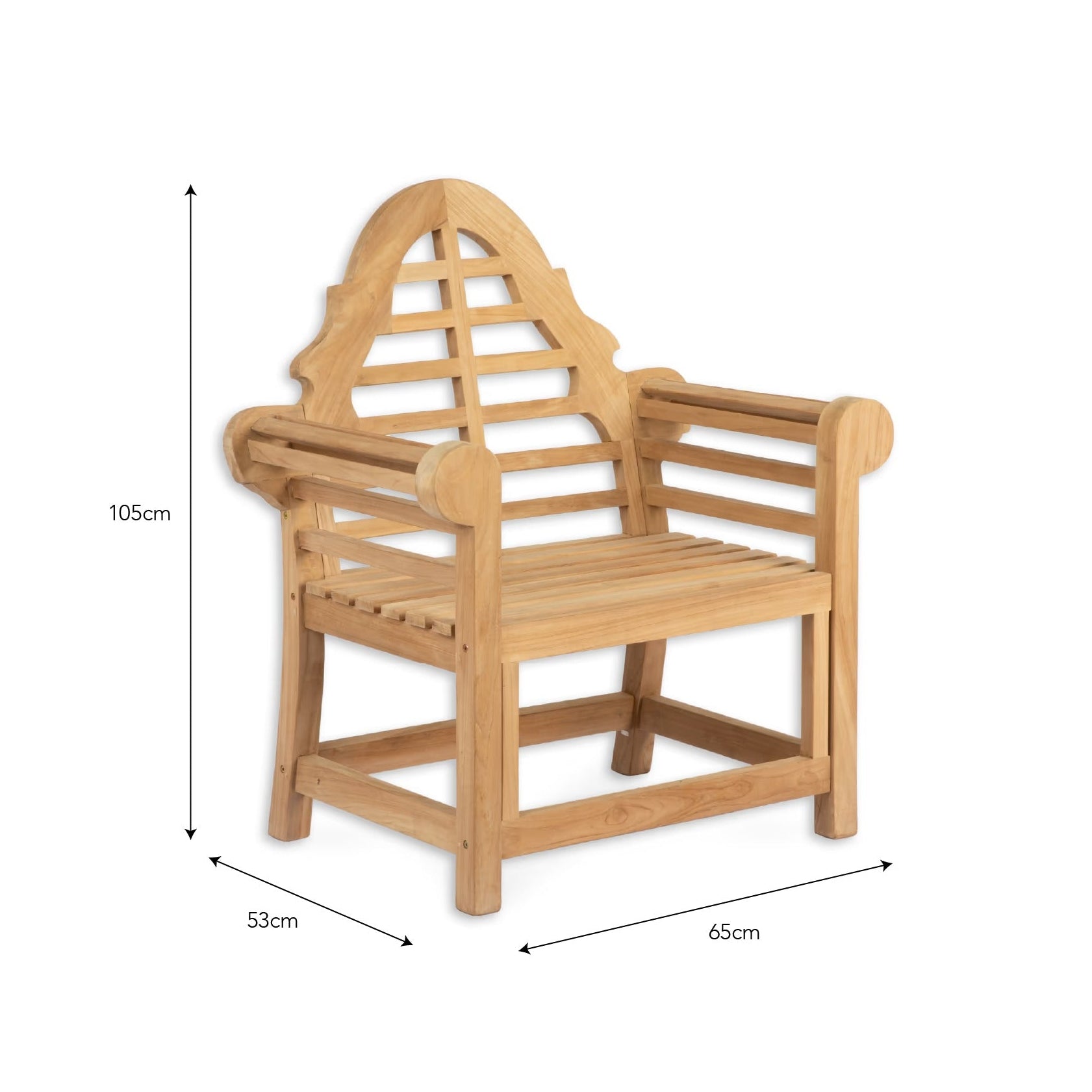 Lutyens Teak Armchair