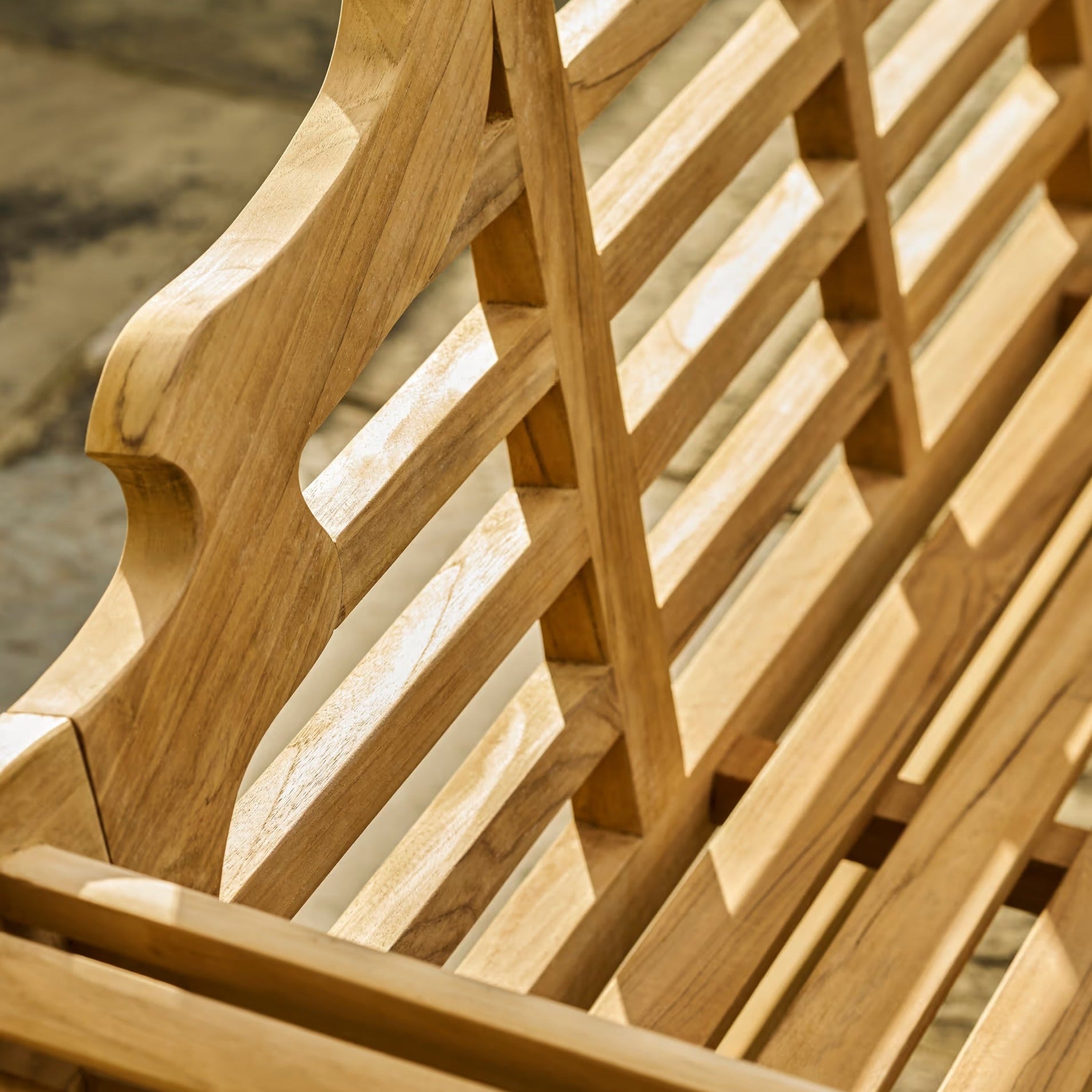 Lutyens 3-Seater Teak Bench
