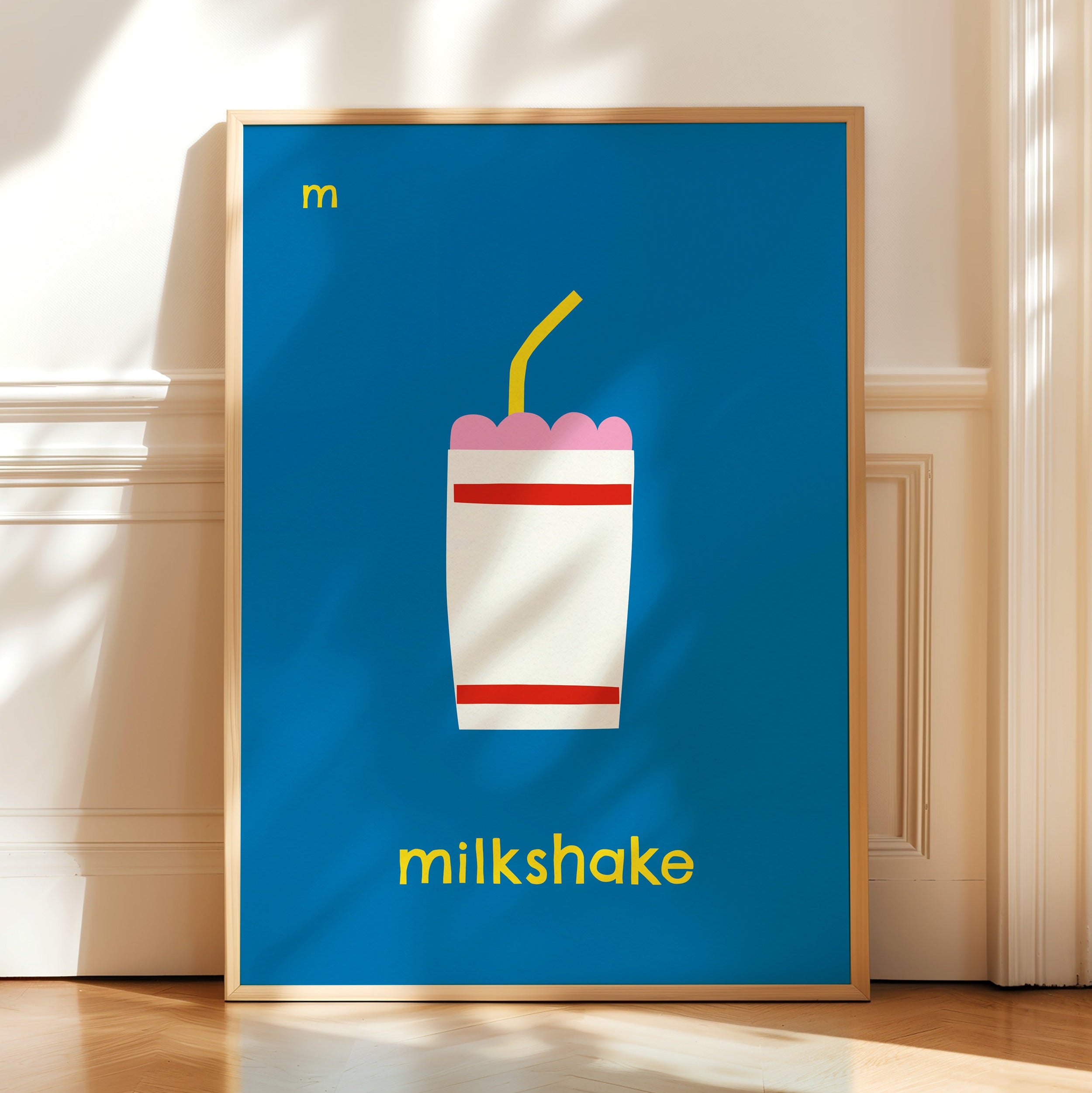 M for Milkshake | Giclée Fine Art Print