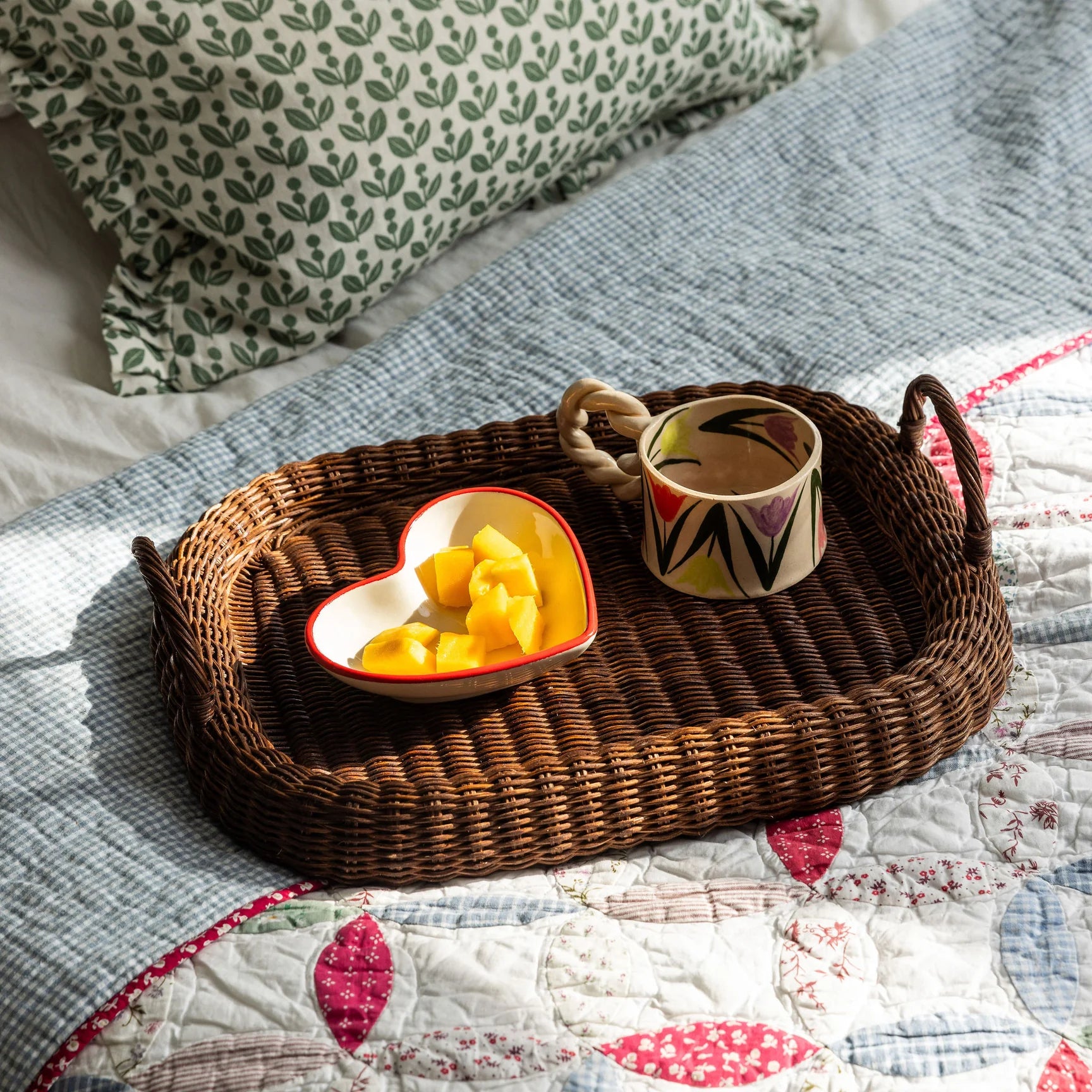 Mini Chunky Tray | Teak