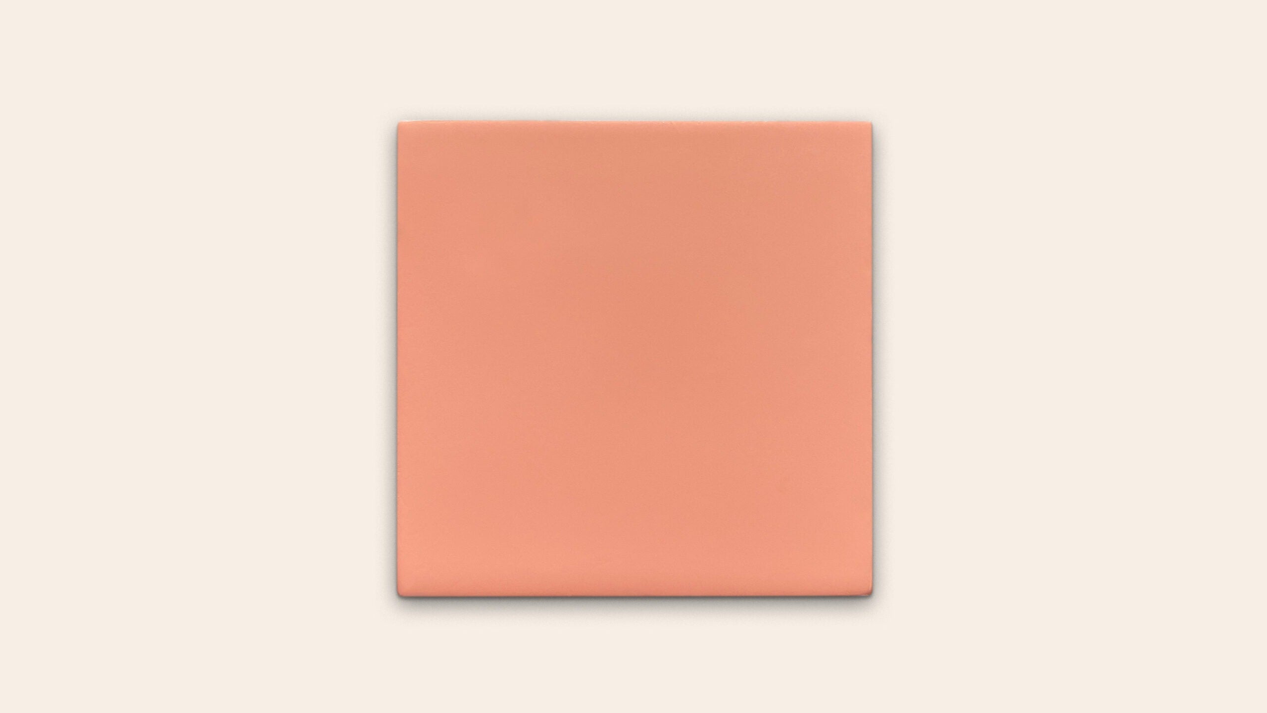 Lacquer Chip Sample, Terracotta