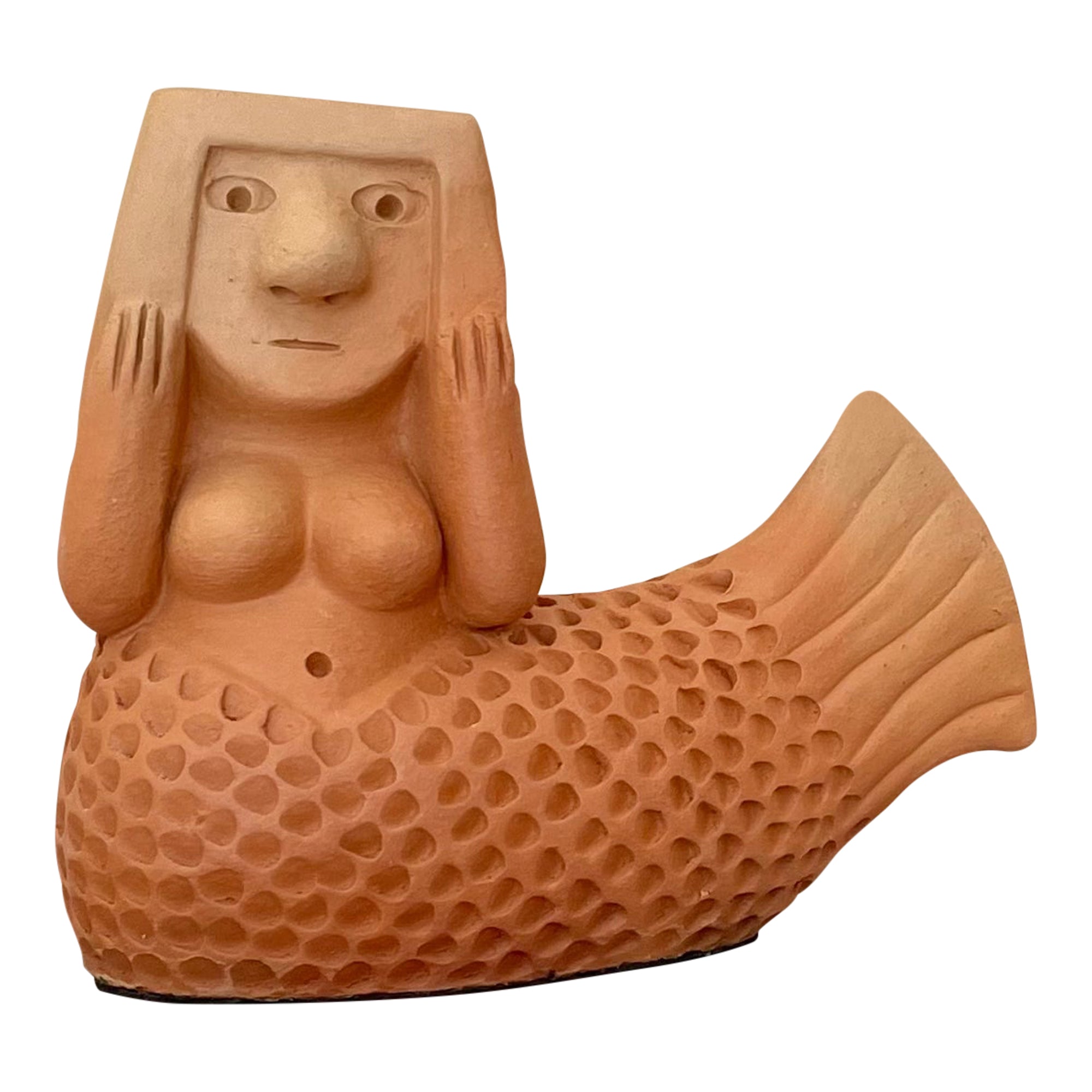 Mermaid Ceramic Sculpture by artist Mano de Bae